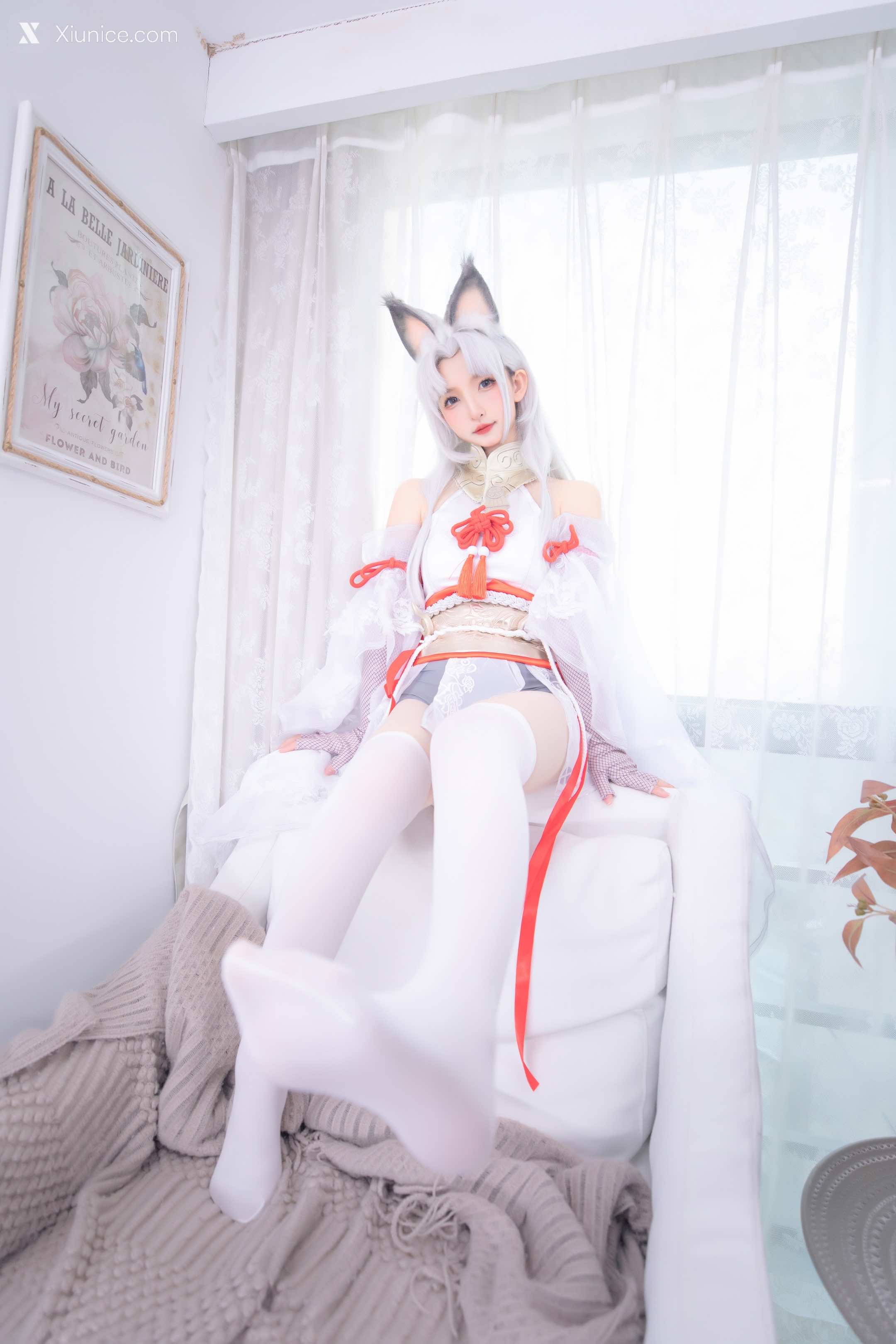 Coser@神楽坂真冬 Vol.105 白丝胡桃 第42张