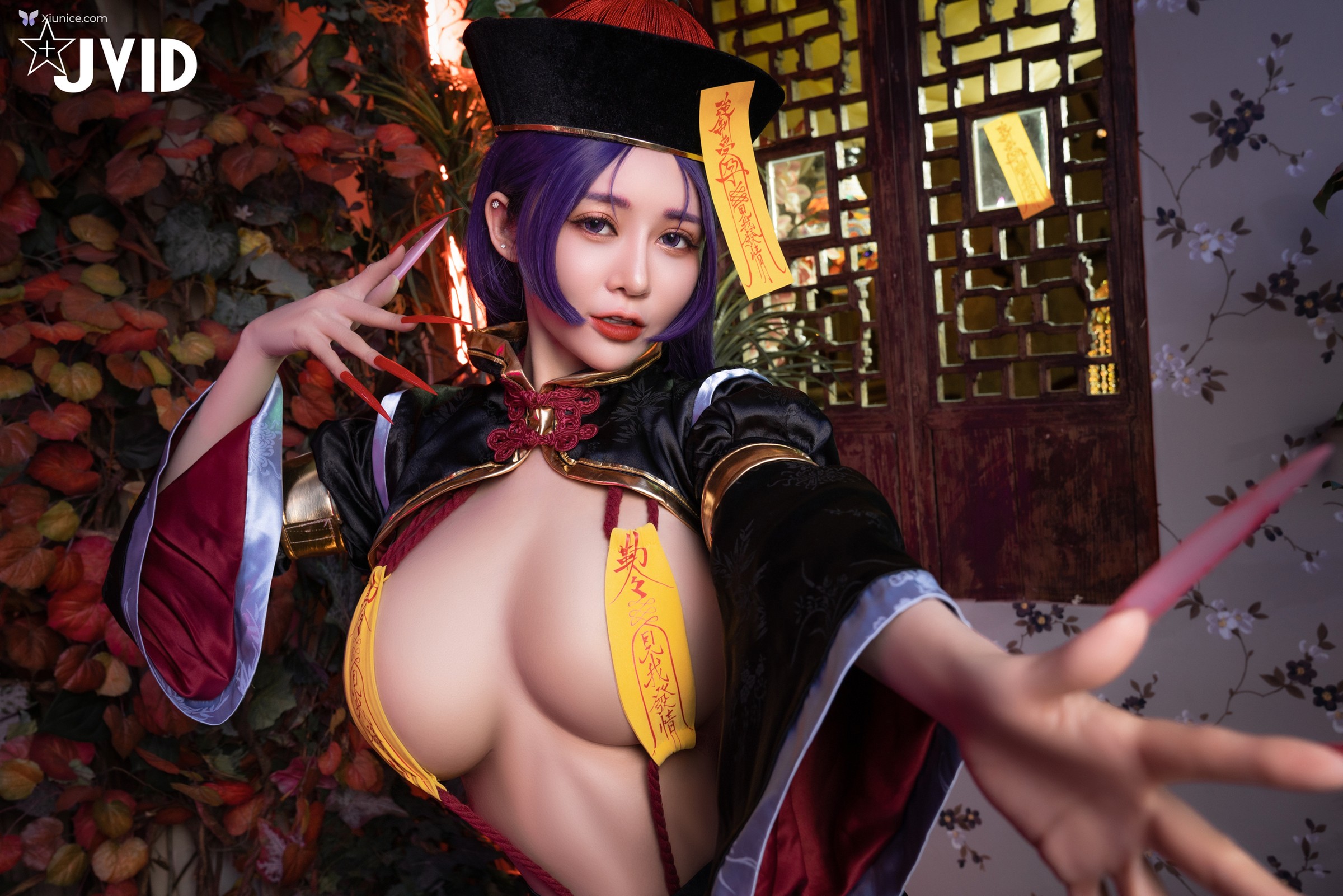 JVID 甜心幫 ღ 安希 – 菰蒲風動縱斜影殭屍奶光安希膣得液滿 第64张