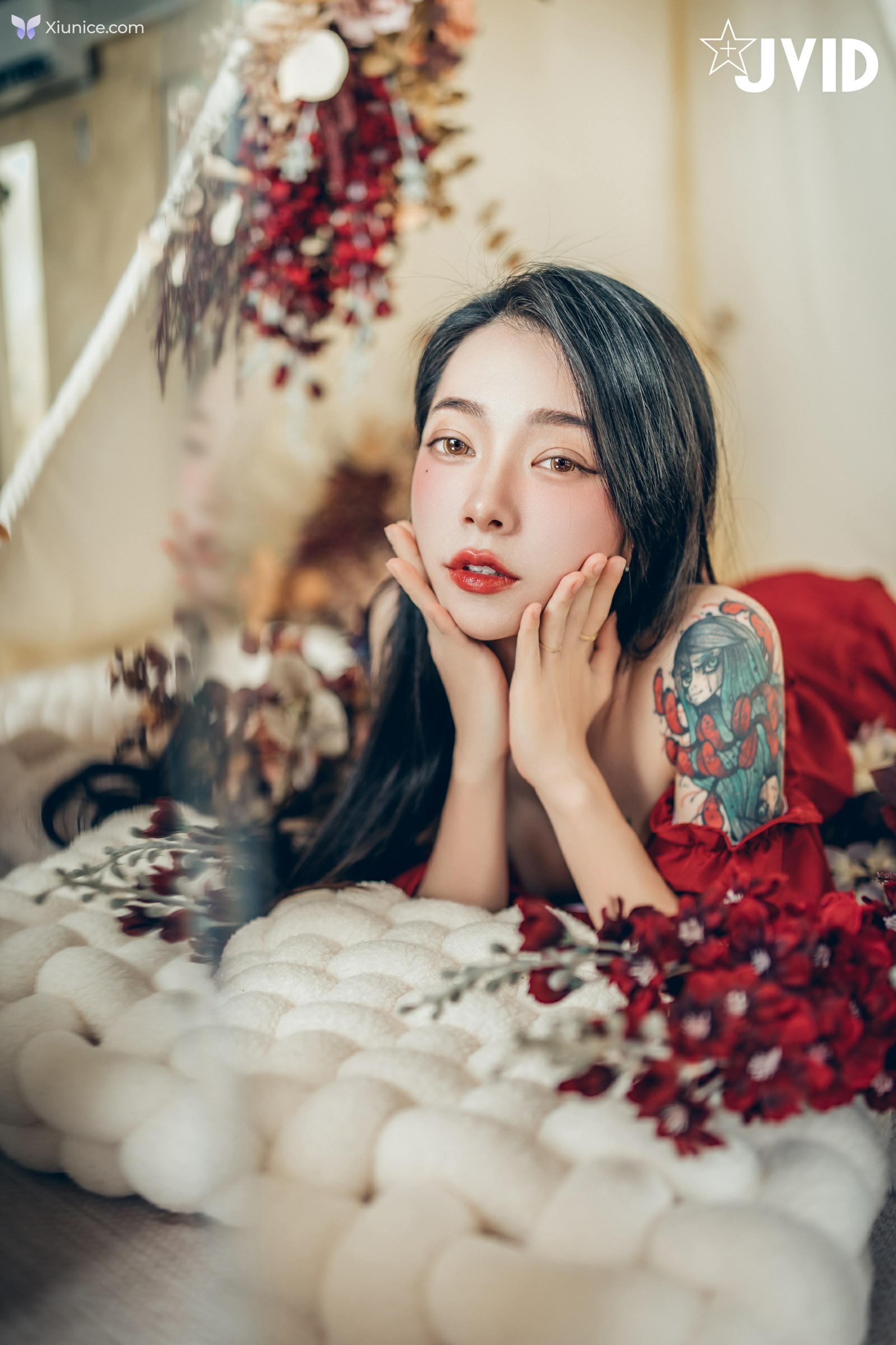 JVID 飄飄哥 – 巨乳飄飄女神精心打造的誠意寫真動漫般的完美身材還有超可愛的神祕客串喔 第125张