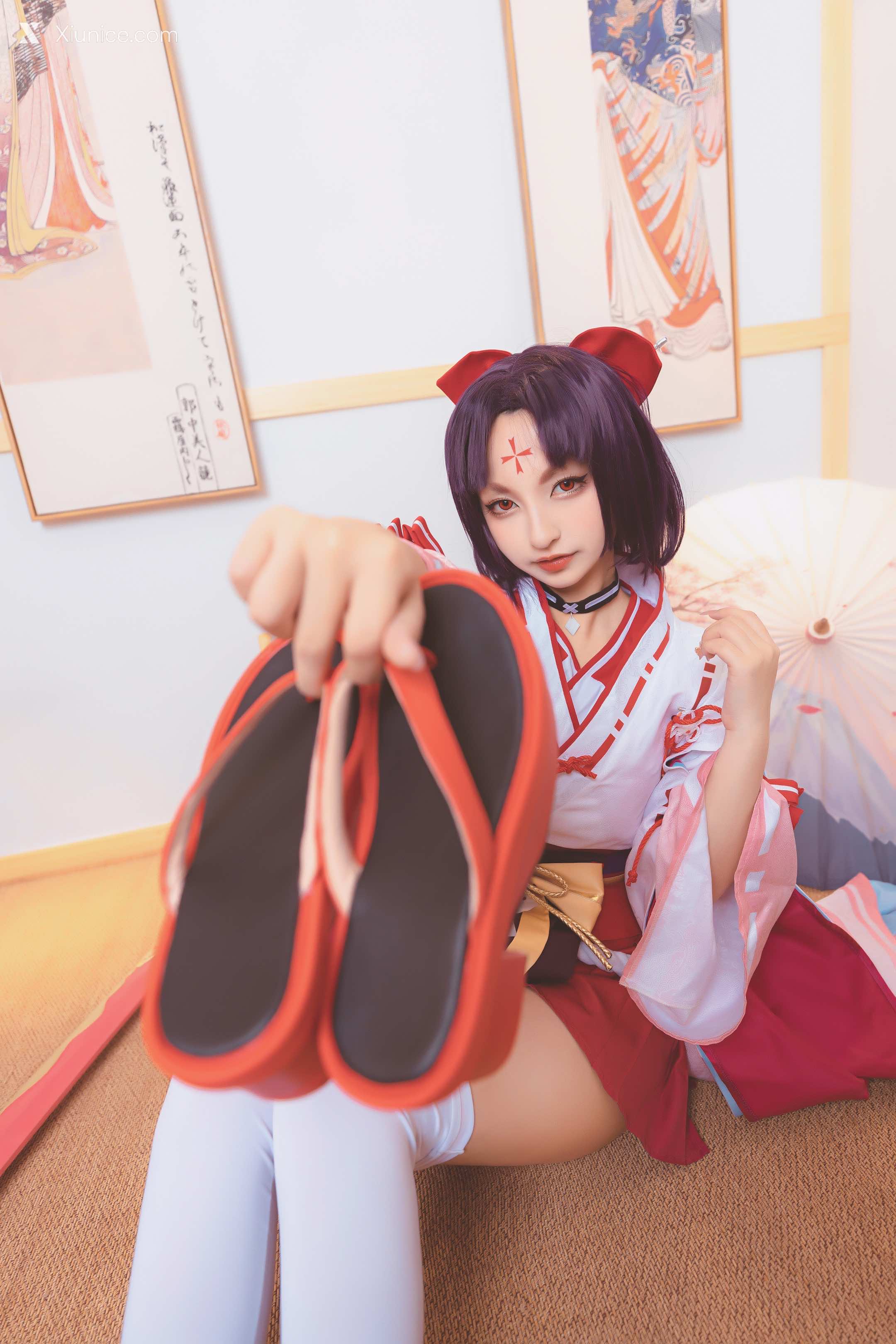 Coser@神楽坂真冬 Vol.063 绝对企画-陈&妖刀姬cos《刀ノ語》 第21张