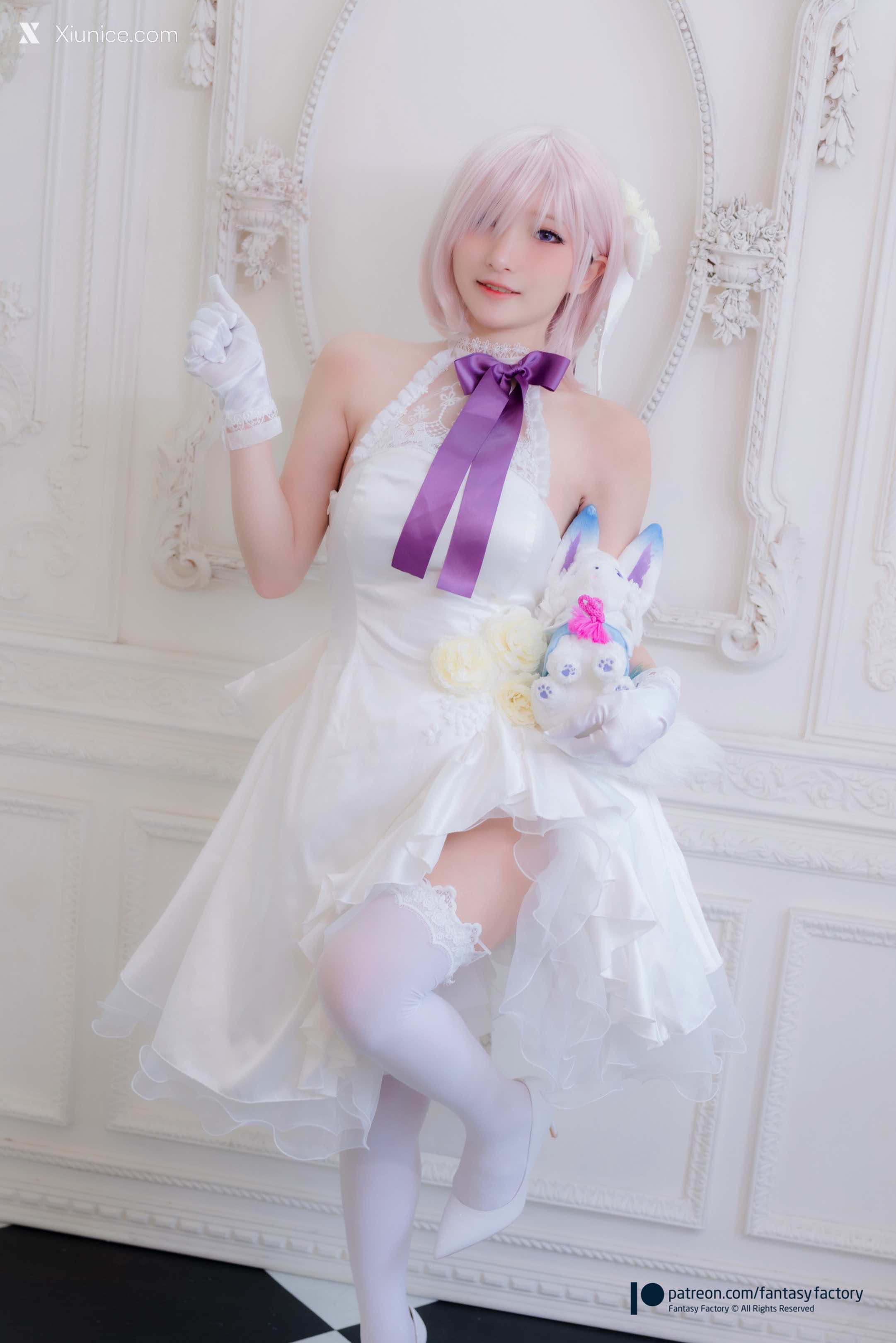 Fantasy Factory 小丁 Cosplay Mashu Kyrielight – FateGrand Order 第11张