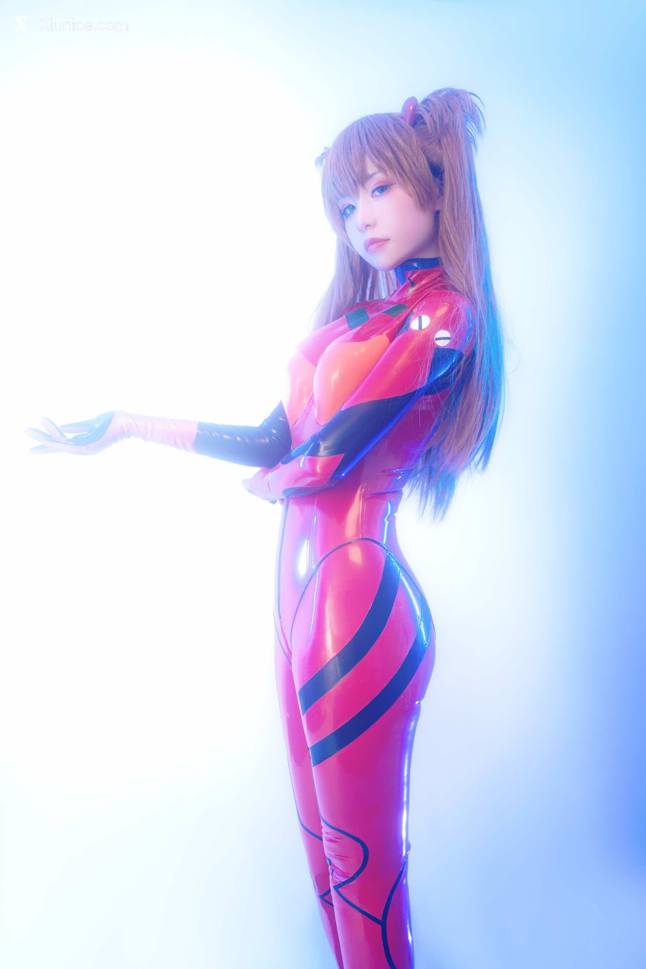 Coser@爆机少女喵小吉 (Nekokoyoshi) 明日香 人类补奸计划 第7张