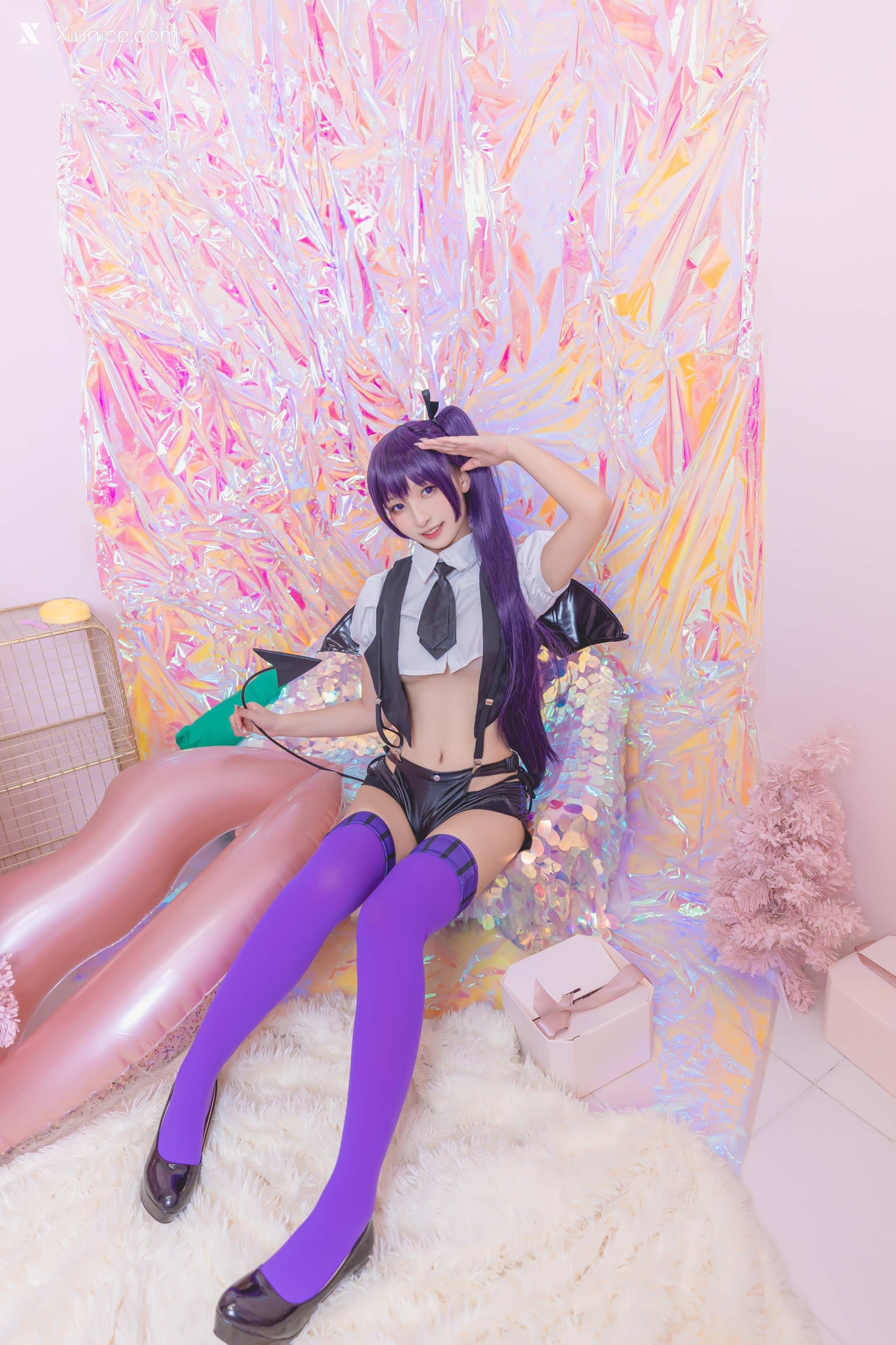 Coser@神楽坂真冬 Vol.064 绝对企画-黛玉&小恶魔《色の香り》 第59张