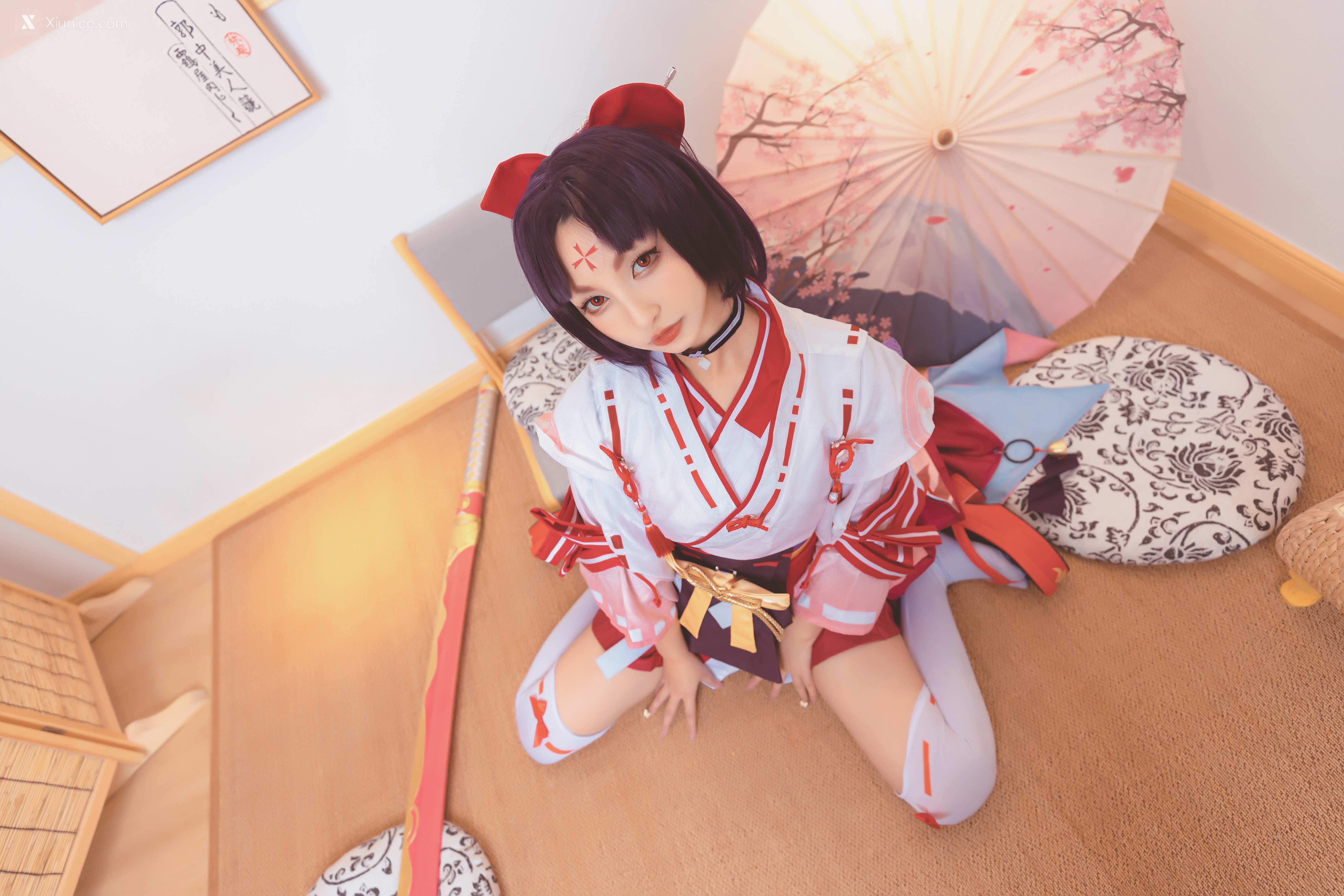 Coser@神楽坂真冬 Vol.063 绝对企画-陈&妖刀姬cos《刀ノ語》 第17张
