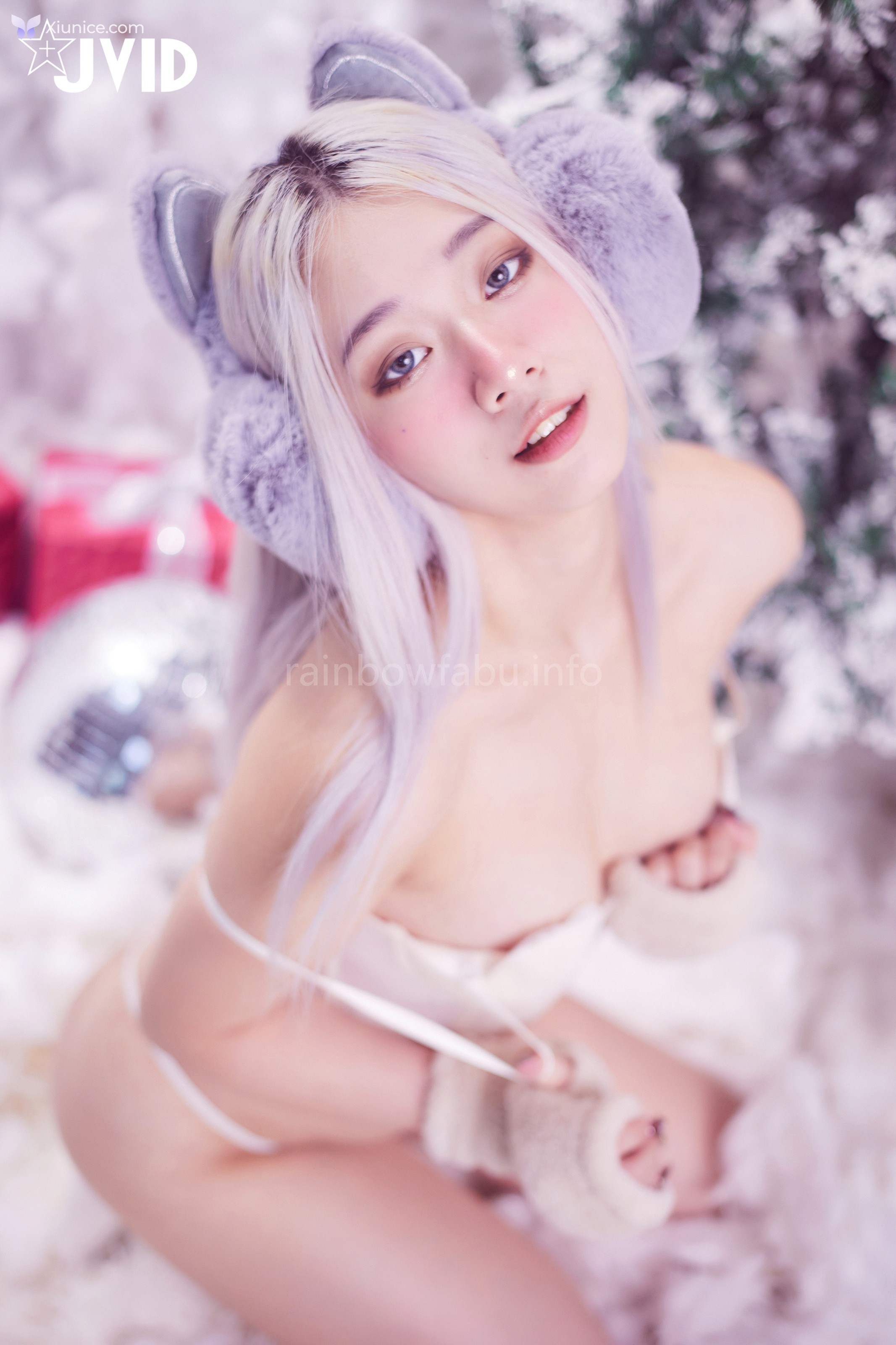 JVID Verna – 性感的愛死寂寞人雪女Verna陪你度過聖誕寒冬 第98张