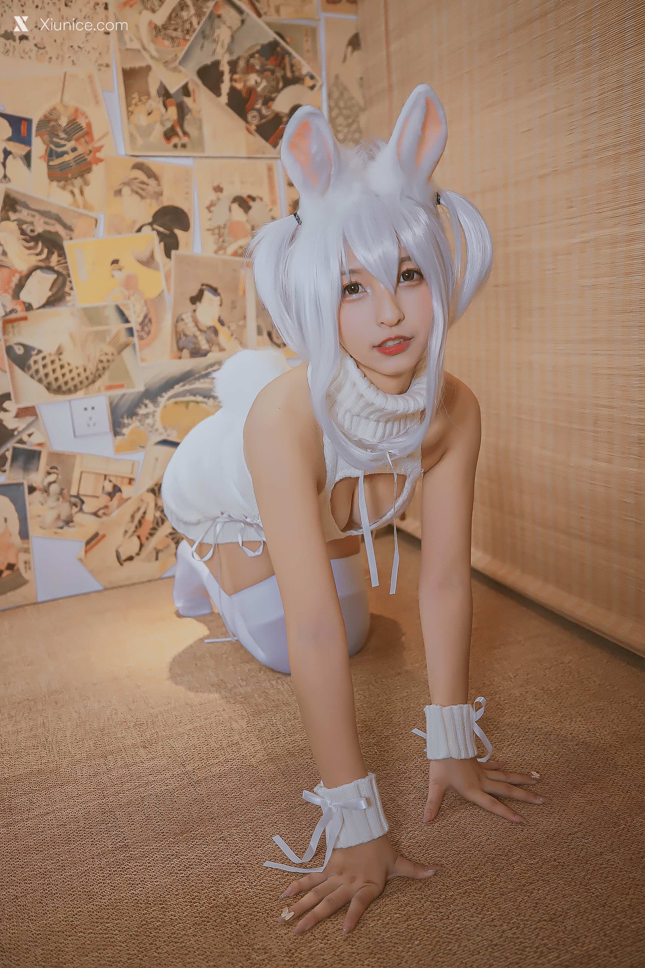 Coser@神楽坂真冬 Vol.034 危険な耳 狼妹&兔娘 第53张