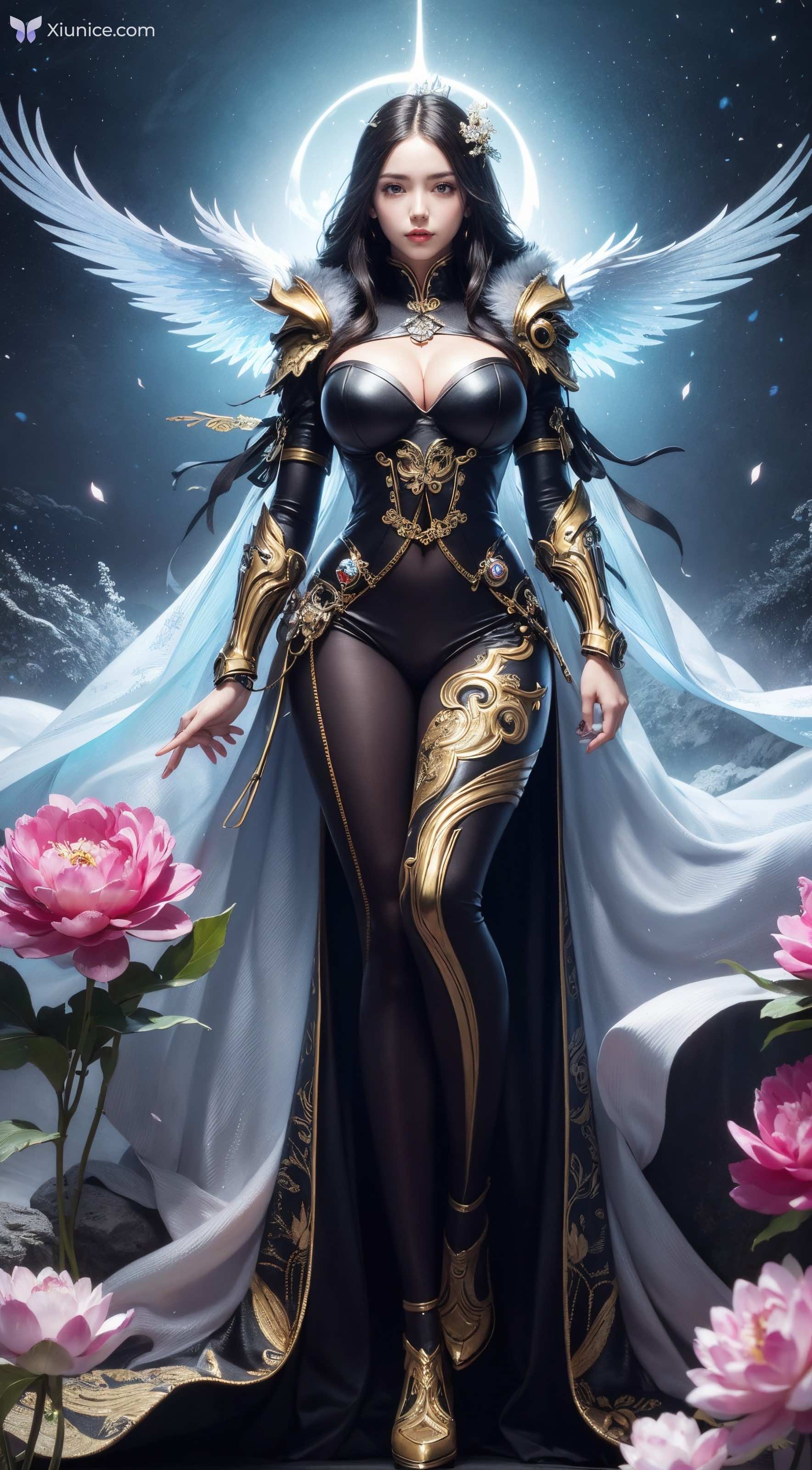 AI Girl 剑灵风格墨迹 第72张