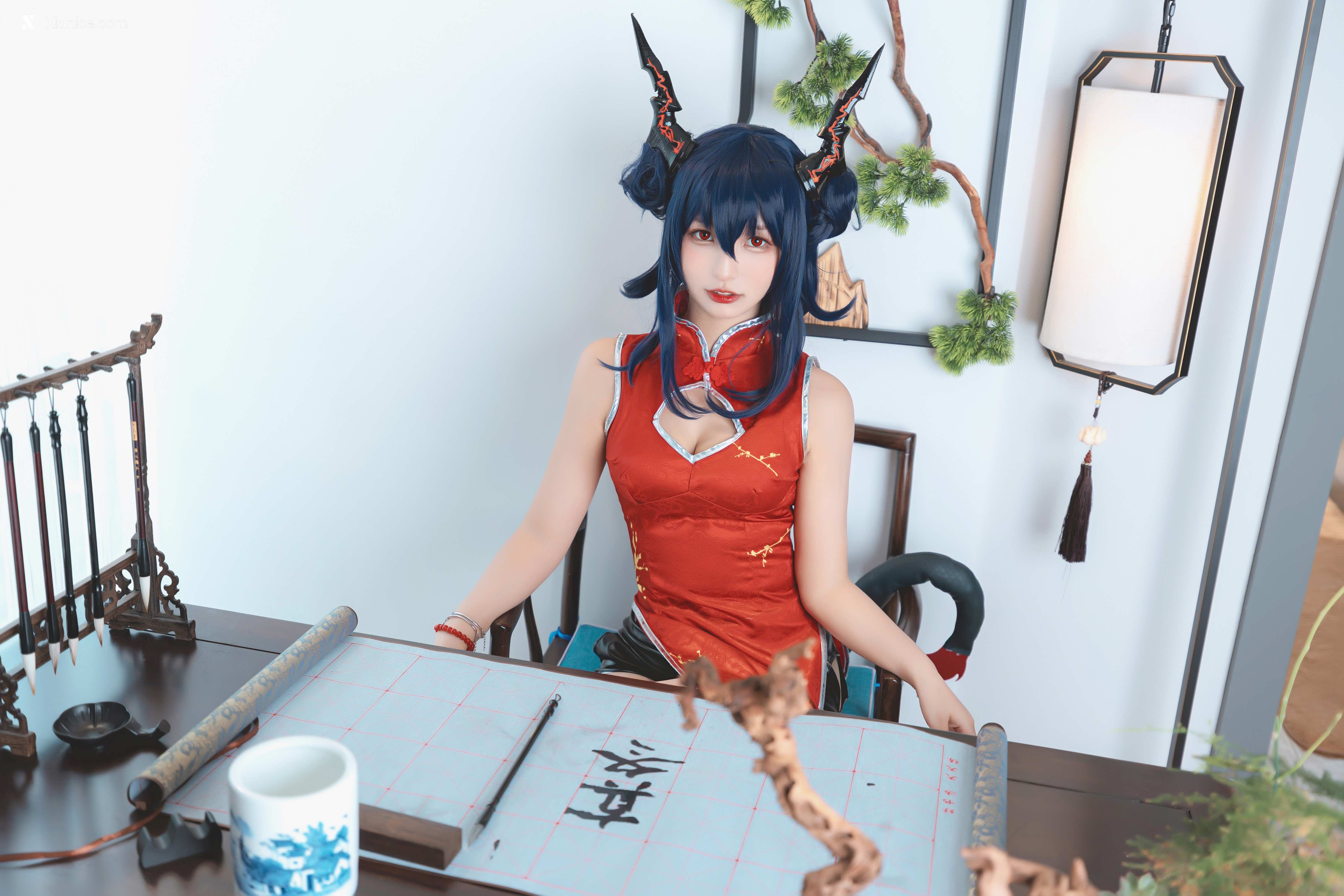 Coser@神楽坂真冬 Vol.063 绝对企画-陈&妖刀姬cos《刀ノ語》 第1张