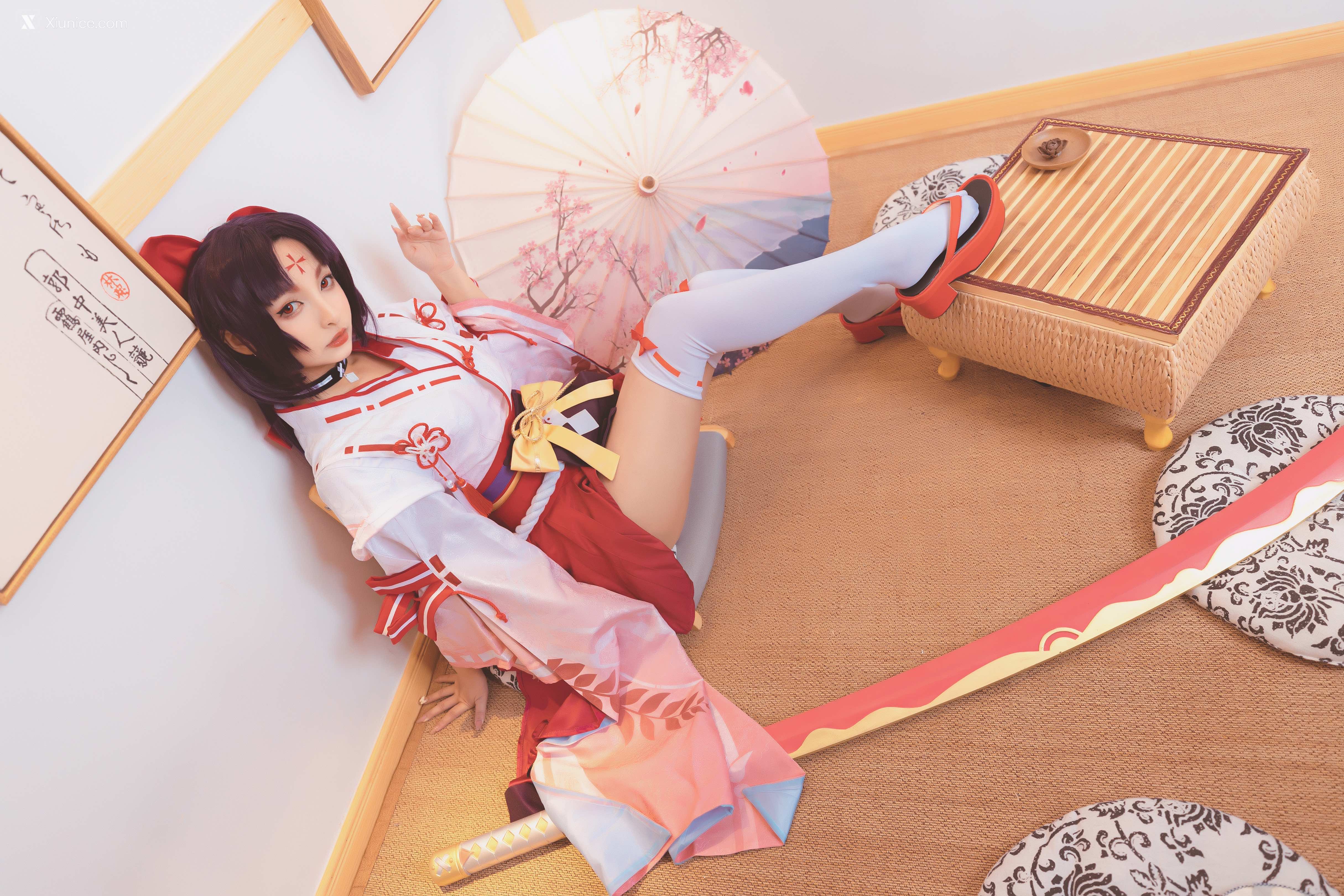 Coser@神楽坂真冬 Vol.063 绝对企画-陈&妖刀姬cos《刀ノ語》 第140张