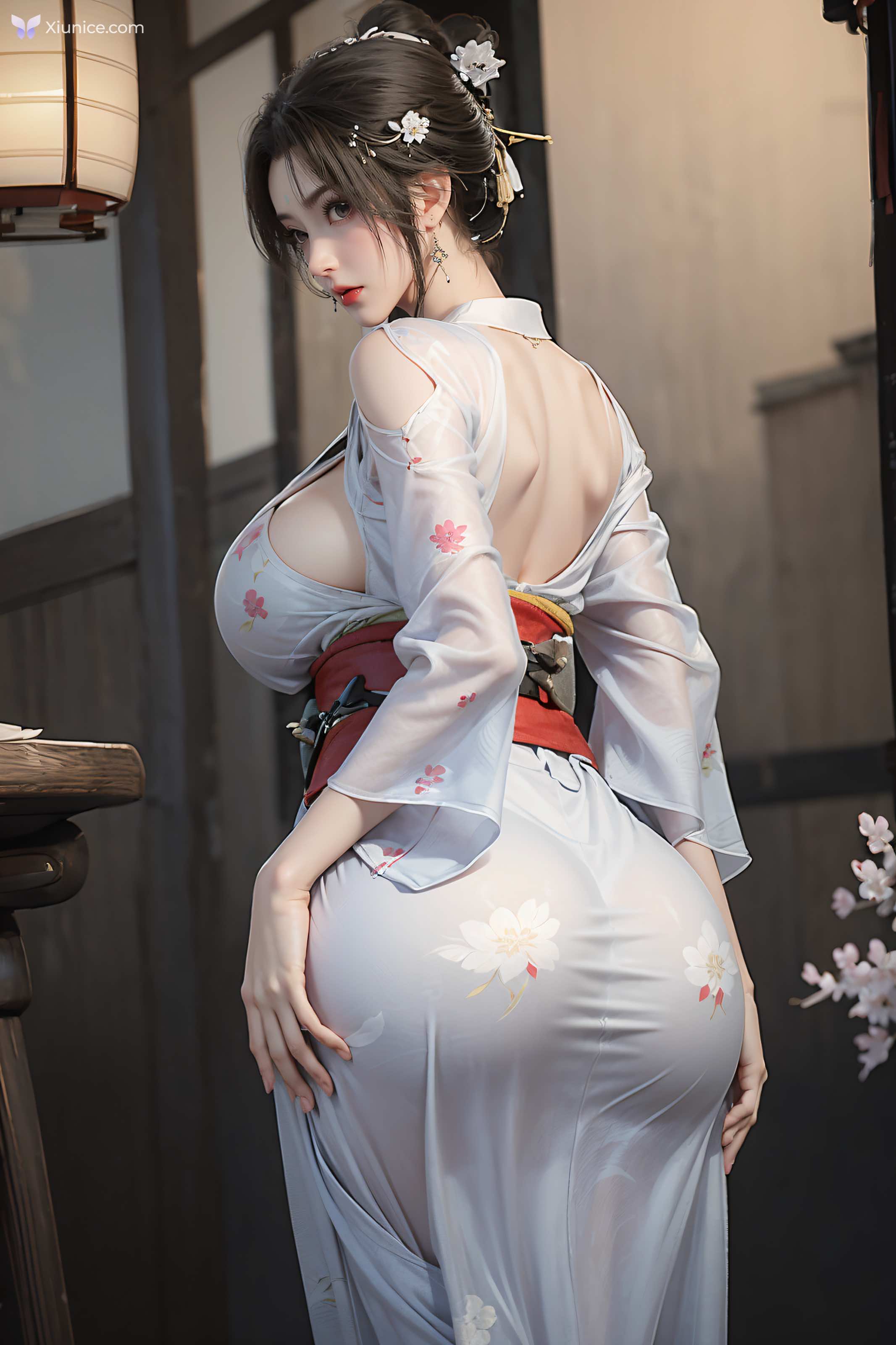 AI Girl 完美世界-清漪 和服吊带 第32张