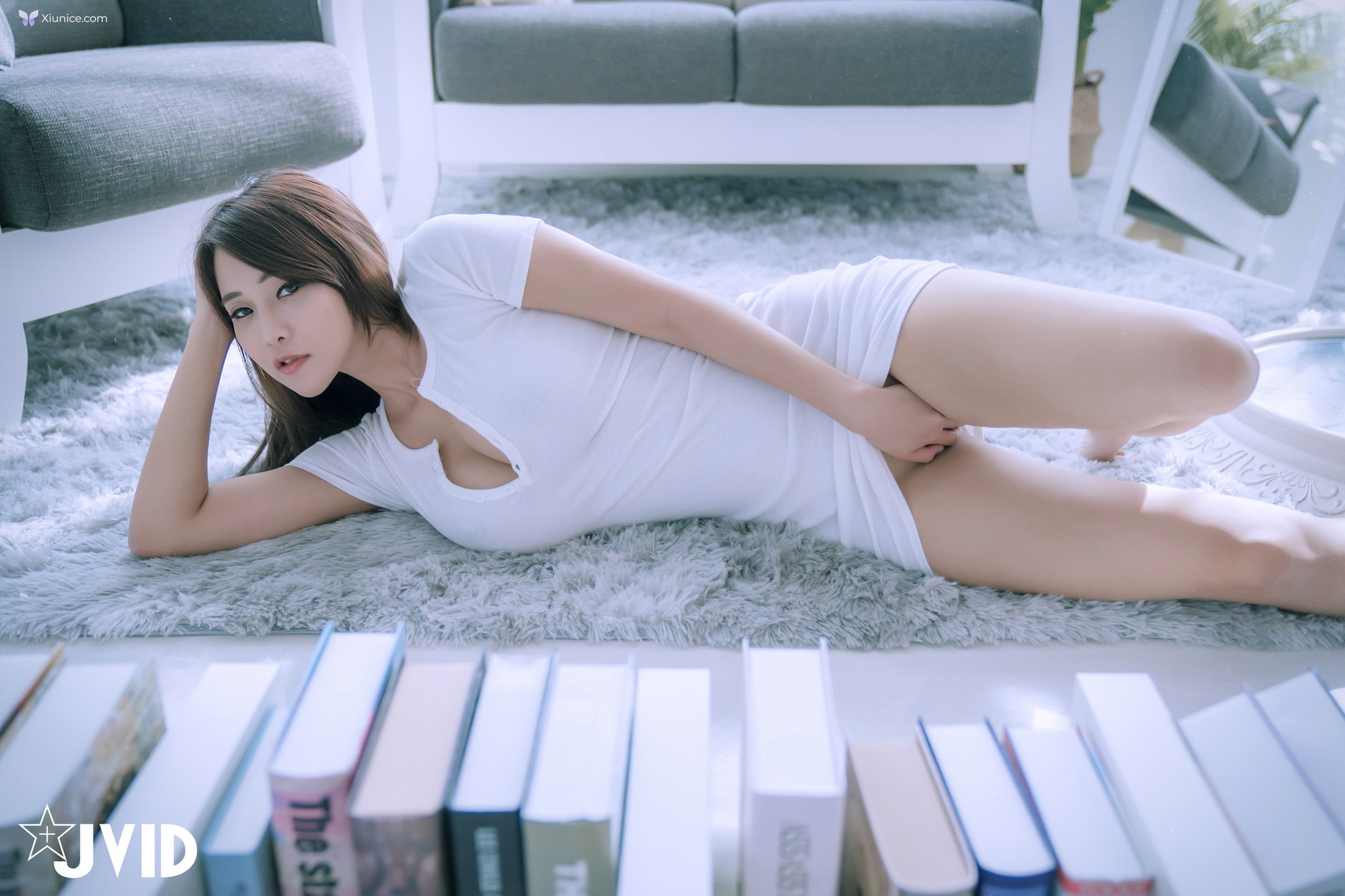 JVID Lele 樂樂 – 美巨乳樂樂最新力作性感晨光等你一起來滾床 第90张