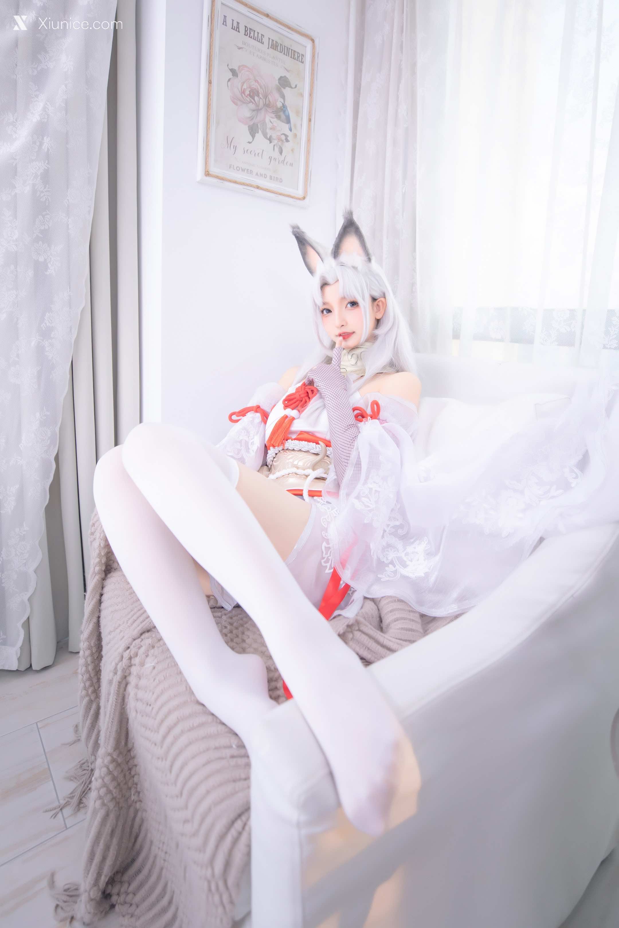 Coser@神楽坂真冬 Vol.105 白丝胡桃 第58张