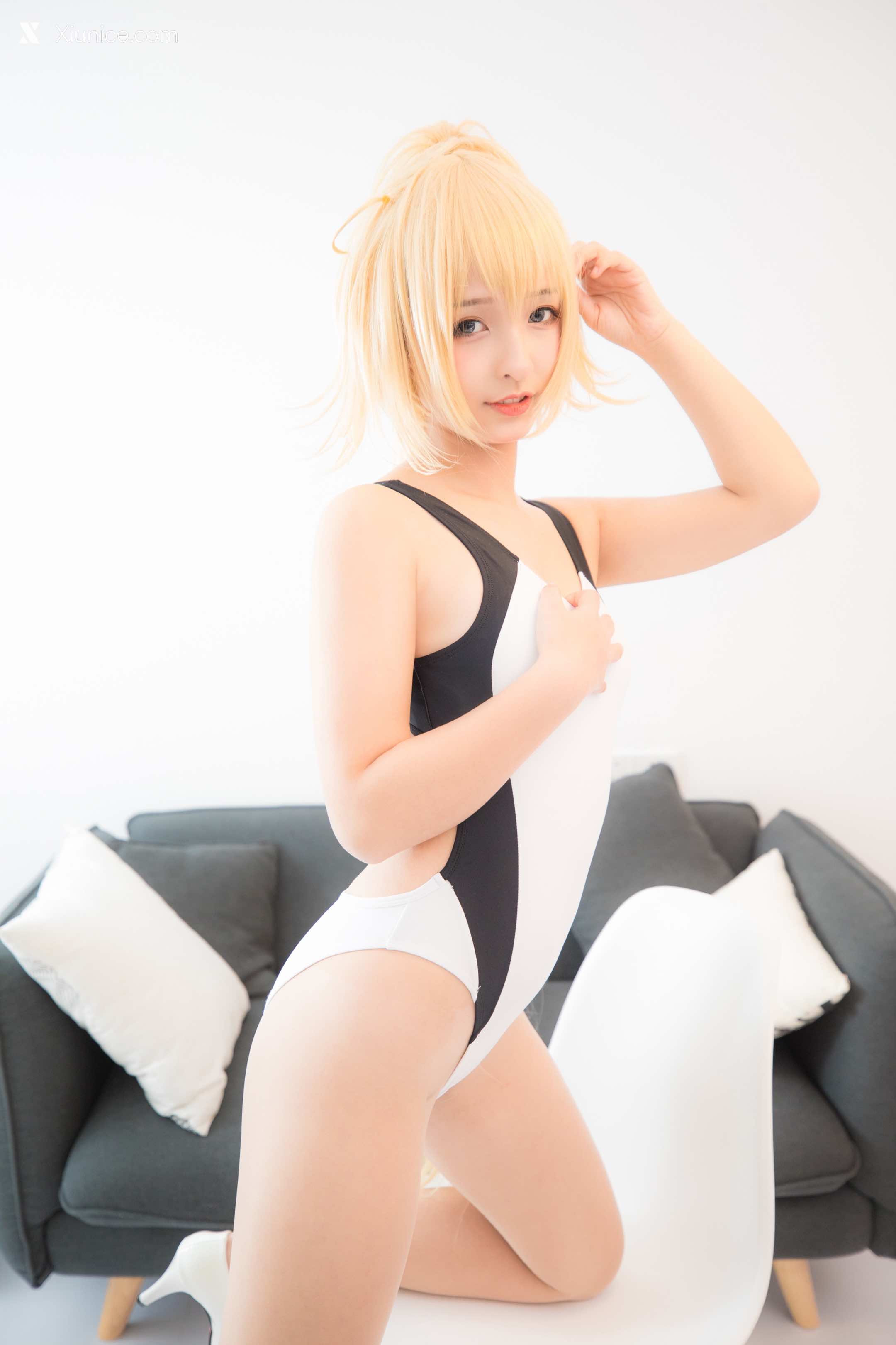 Coser@神楽坂真冬 Vol.036 电子相册-白贞德《Swimingthedrea》 第33张