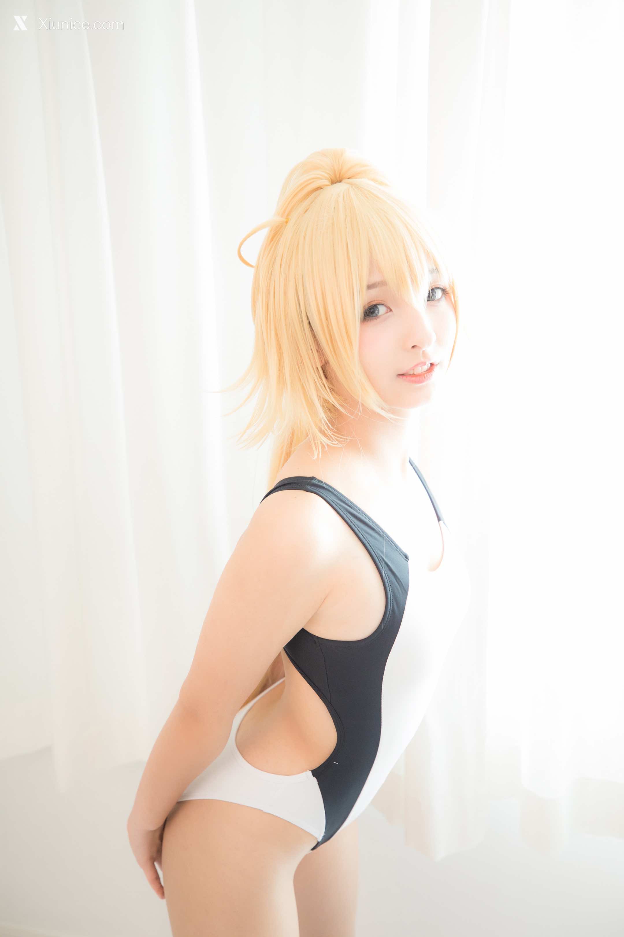 Coser@神楽坂真冬 Vol.036 电子相册-白贞德《Swimingthedrea》 第15张