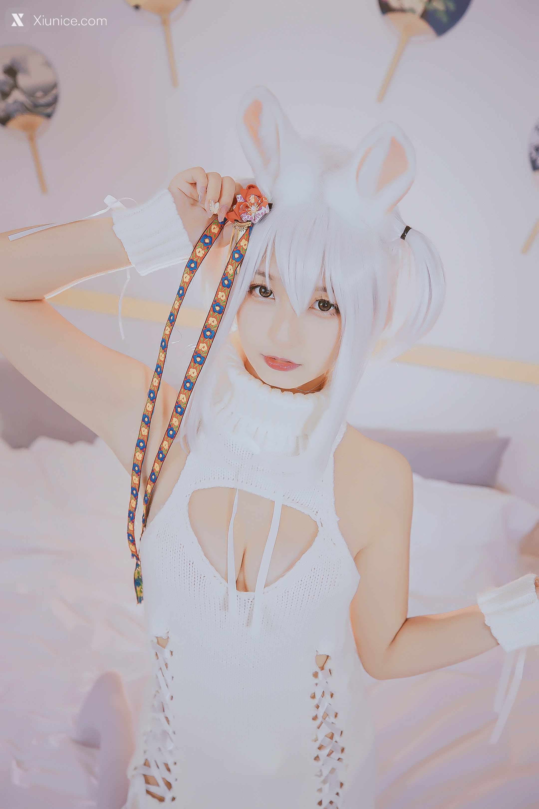 Coser@神楽坂真冬 Vol.060 绝对企画-狼妹&兔娘《危険な耳》 第100张
