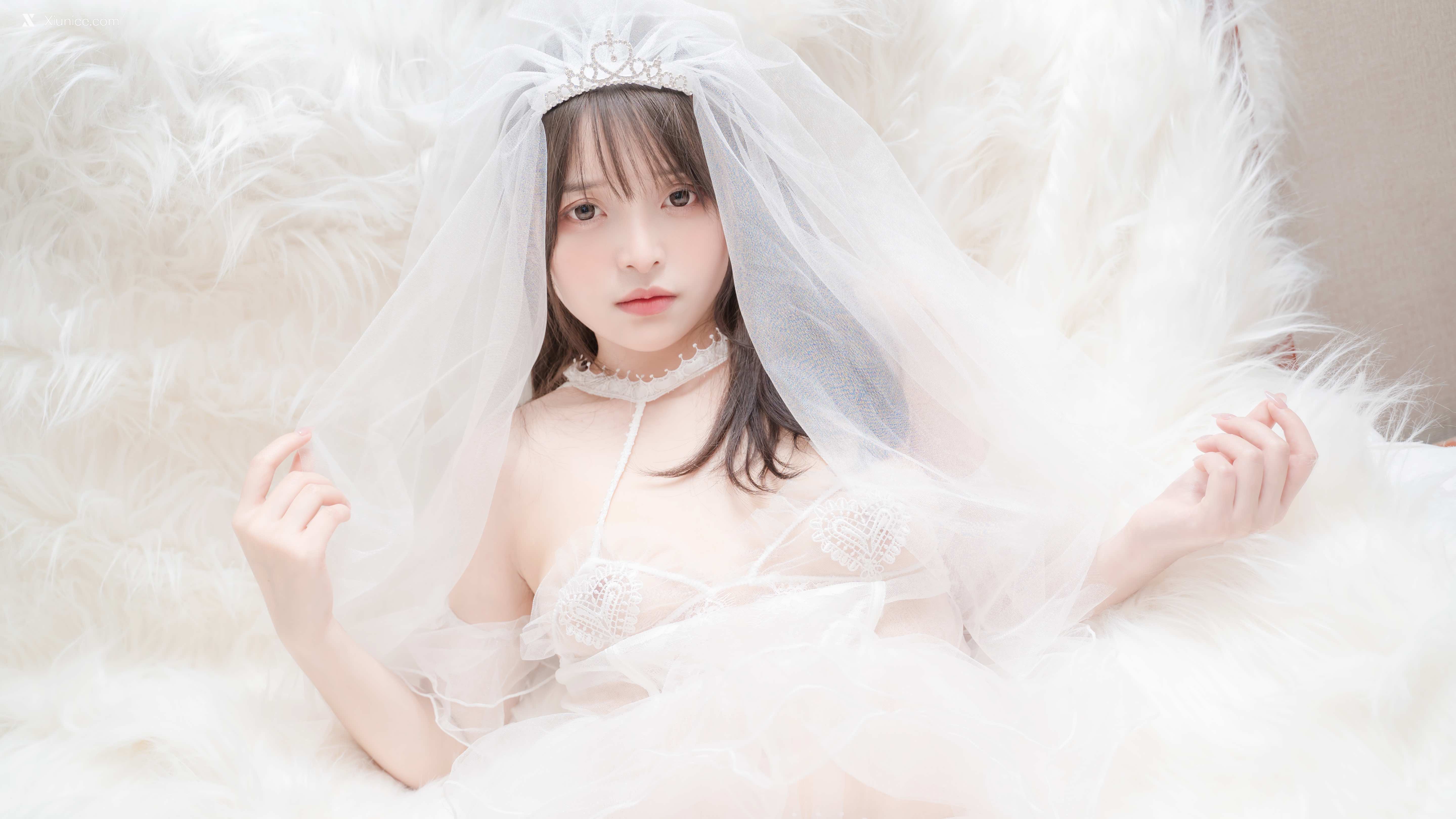 Coser@爆机少女喵小吉 (Nekokoyoshi) 白色花嫁 第12张