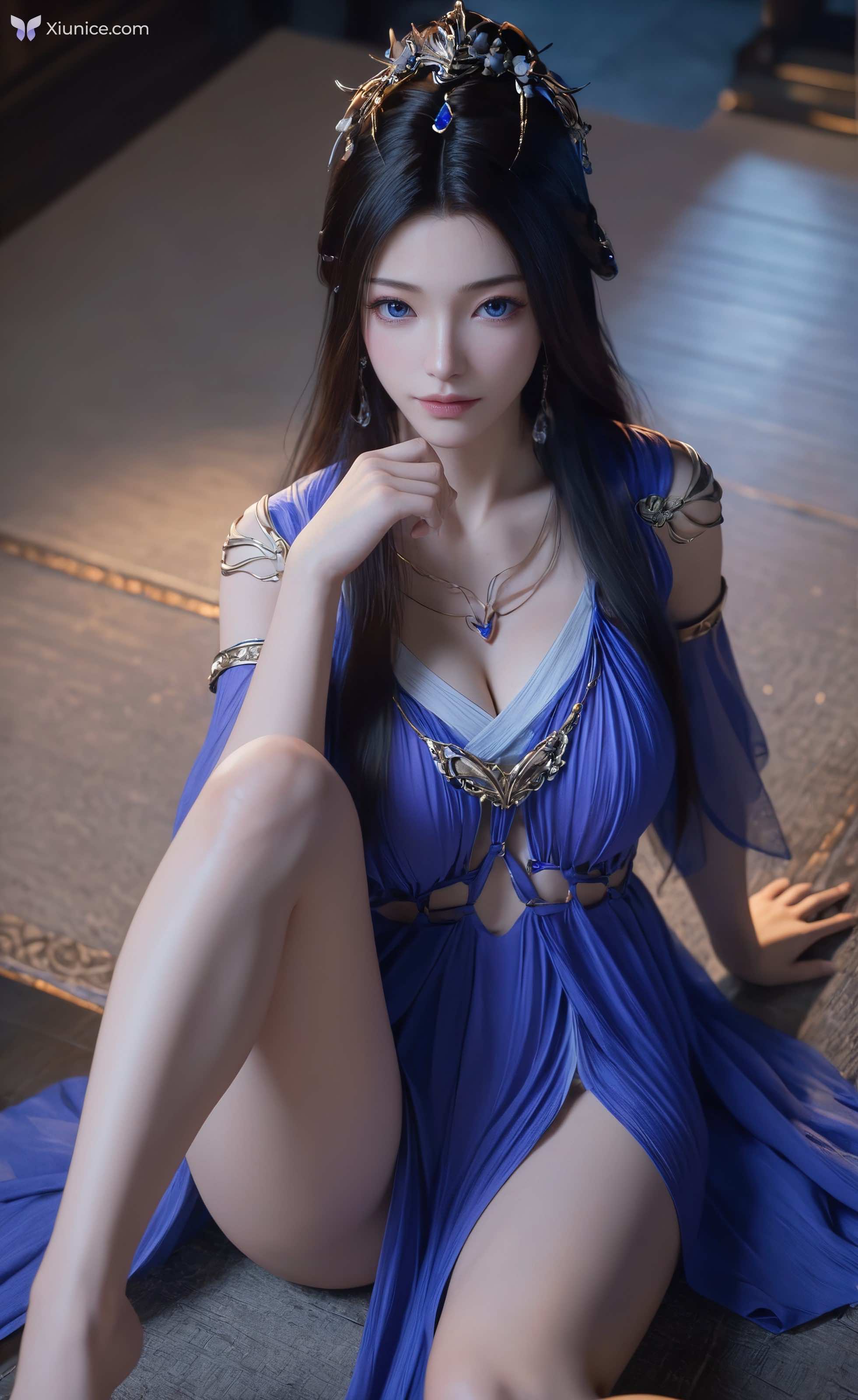 AI Girl 凡人xxz – 紫灵蕾丝舞娘墨迹 第223张