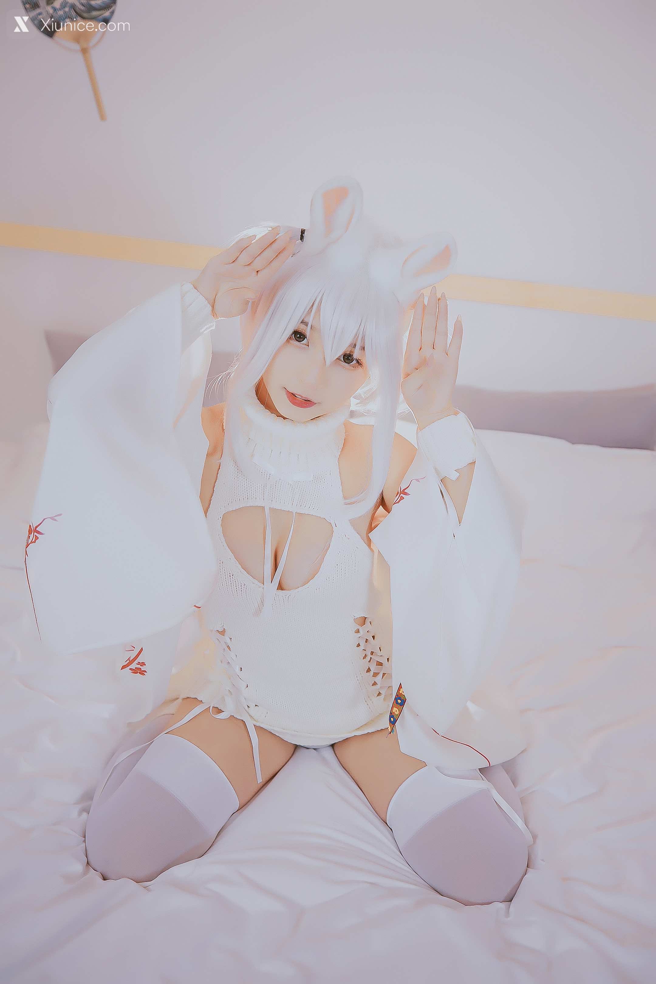 Coser@神楽坂真冬 Vol.060 绝对企画-狼妹&兔娘《危険な耳》 第91张