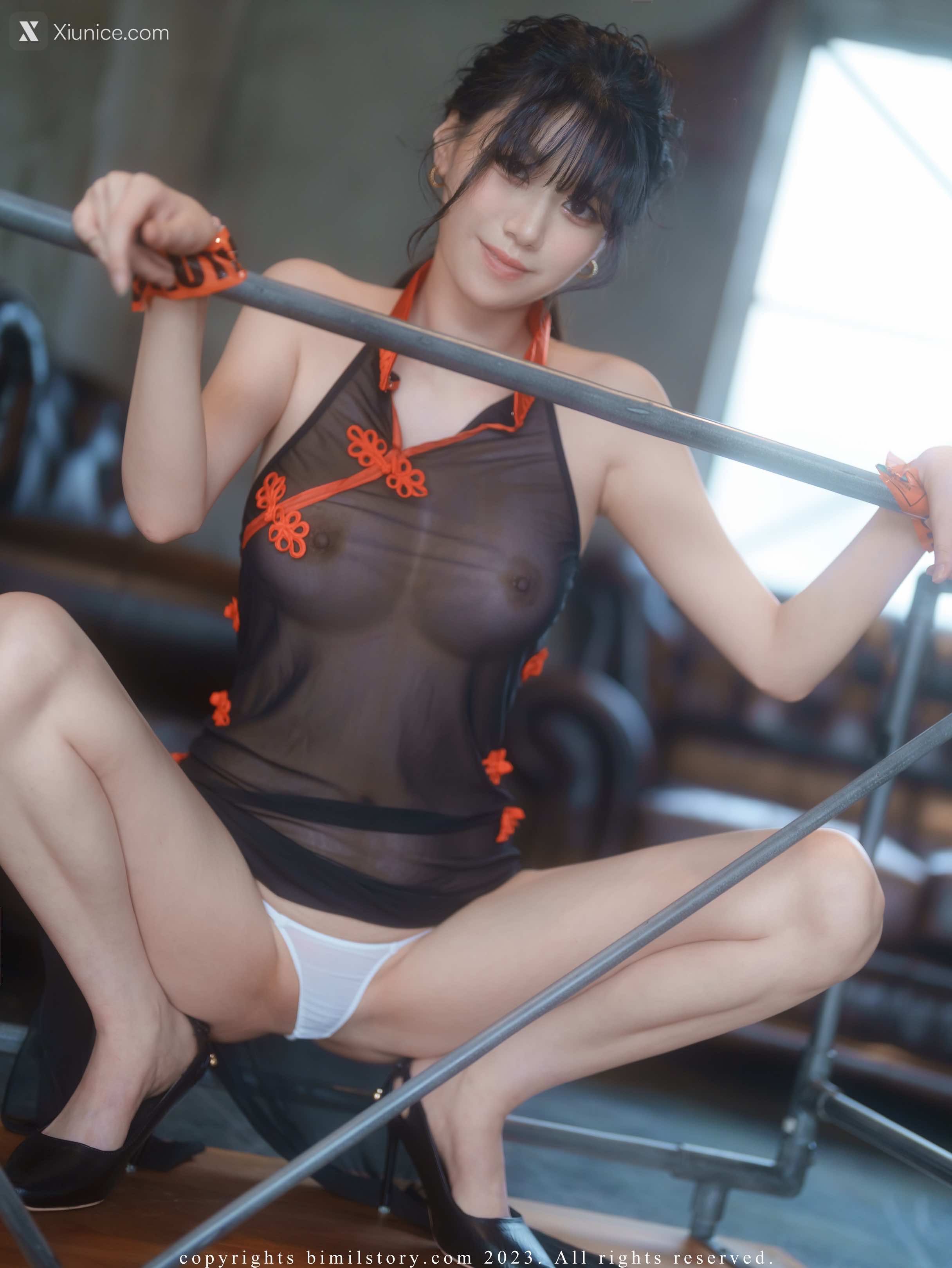 Bimilstory Nara (나라) Vol.32 Transparent Costume and See-through 第100张