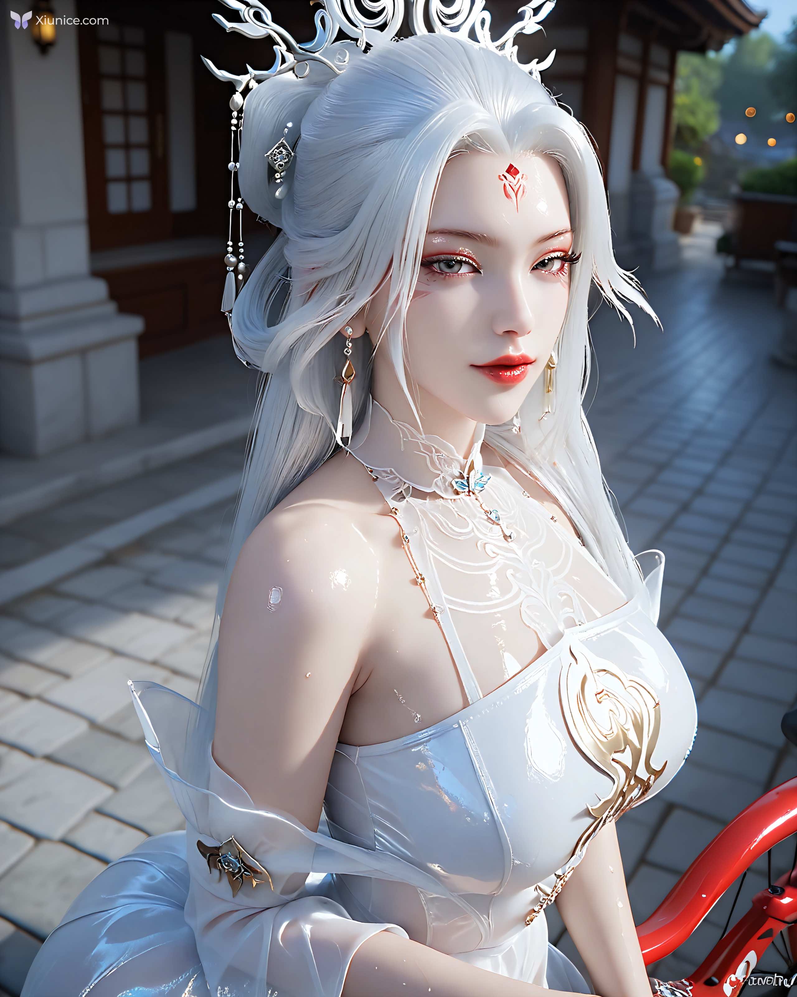 AI Girl 小白诛仙3-白衣单车痴汉 第64张