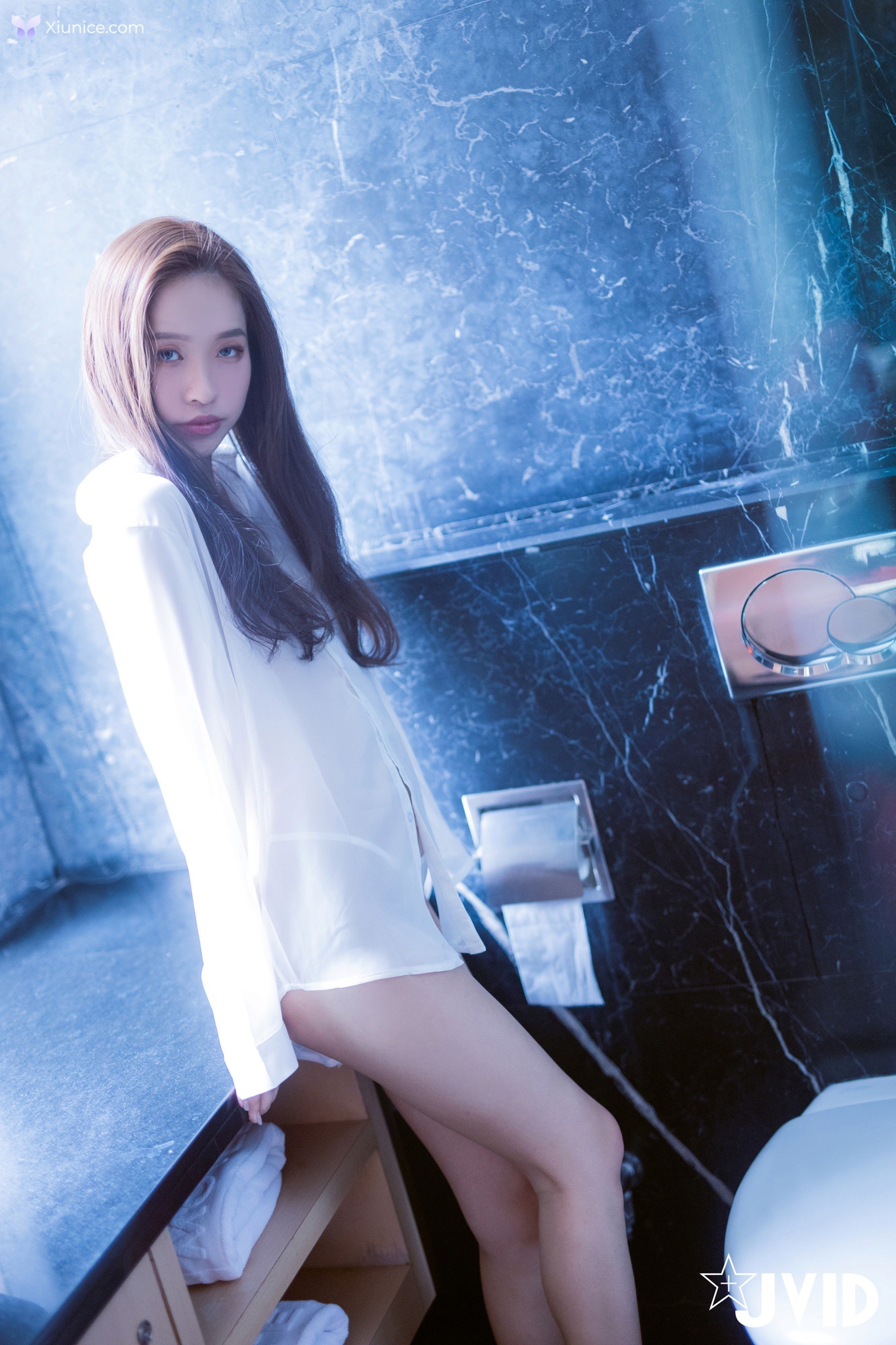 JVID 淇淇selina – 穀雨白露花茶 淇淇美少女四點全露 第46张