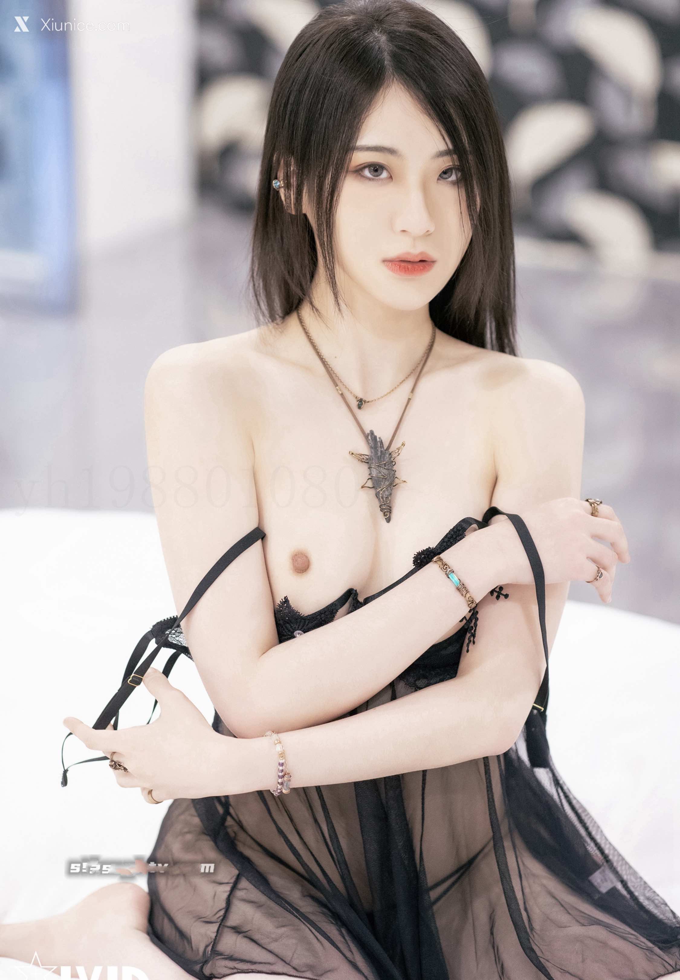 JVID – Ali-White lace pajamas 第32张