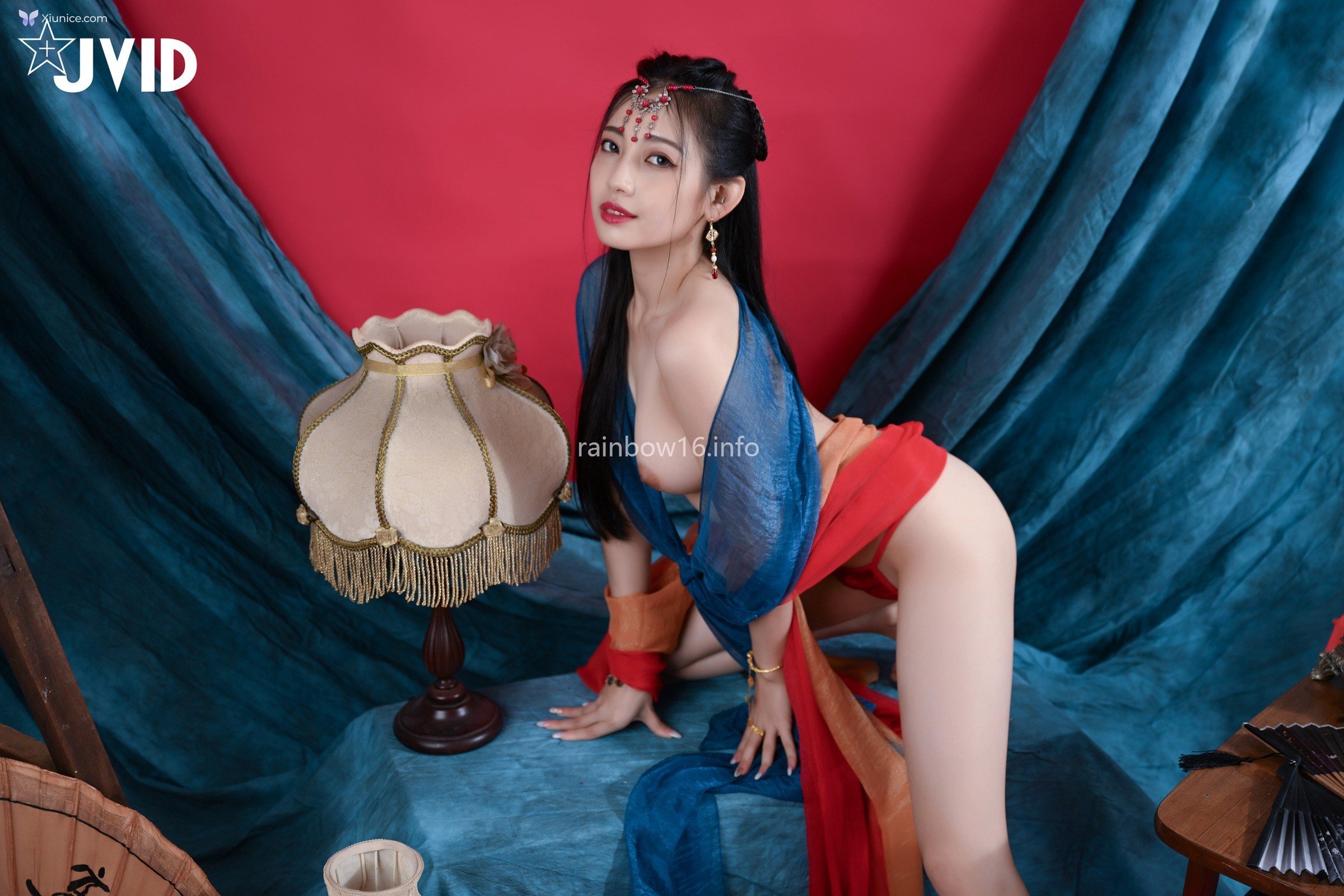 JVID 夏暮光 – 女神暮光敦煌風格造型服飾首度嘗試飛越天際穿梭時空與你來場空前未有的愛戀滋味 第20张
