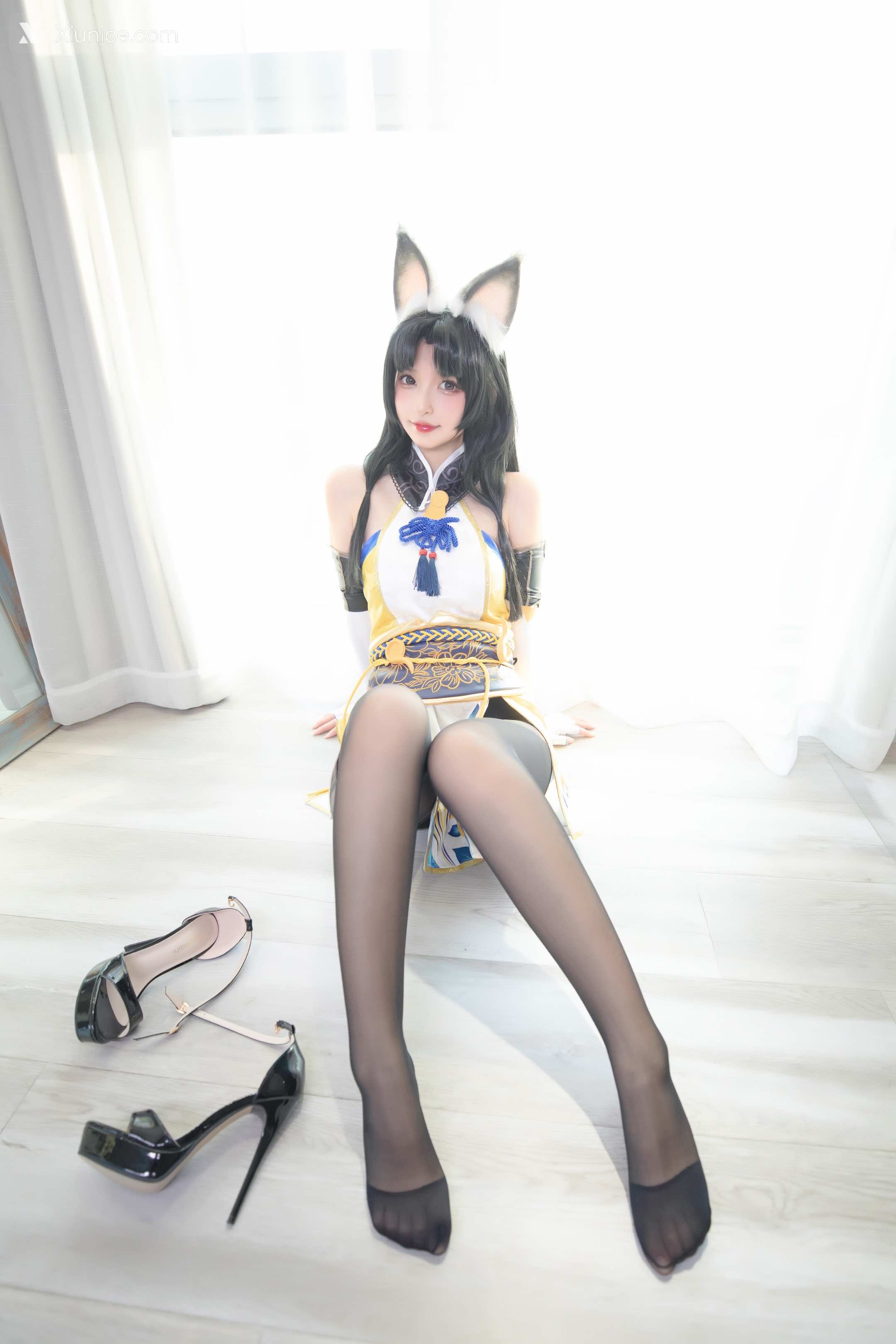 Coser@神楽坂真冬 Vol.104 黑丝胡桃 第46张