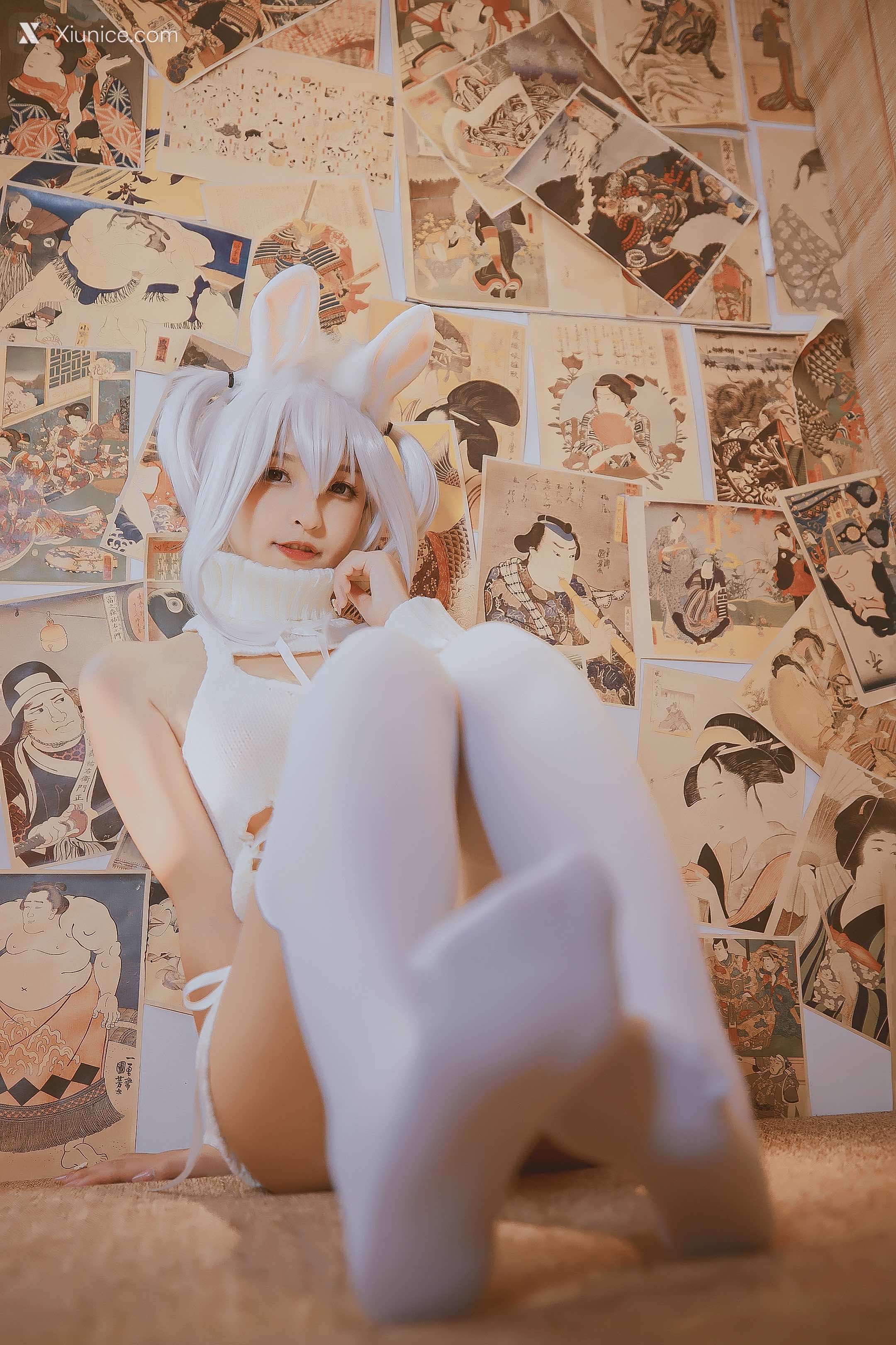 Coser@神楽坂真冬 Vol.060 绝对企画-狼妹&兔娘《危険な耳》 第124张