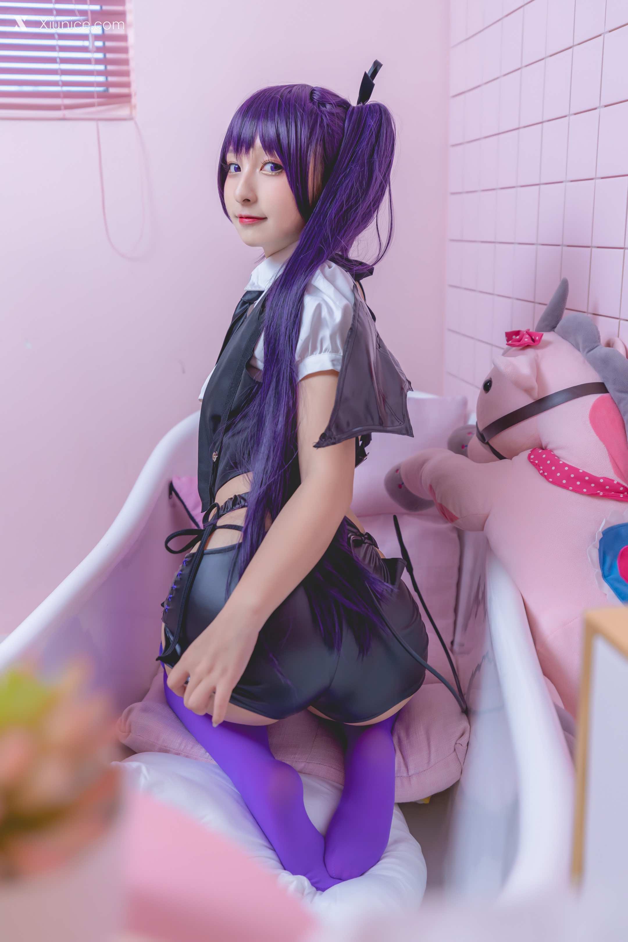Coser@神楽坂真冬 Vol.064 绝对企画-黛玉&小恶魔《色の香り》 第100张