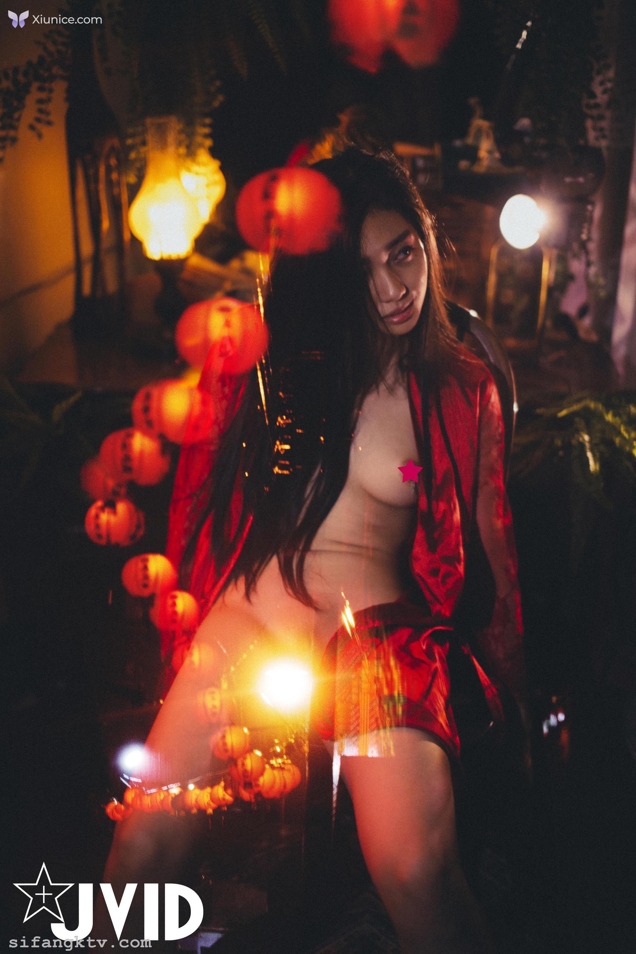 JVID 夏暮光 – 首本上空寫真 慾望之奴 Desires slave or slut 第16张