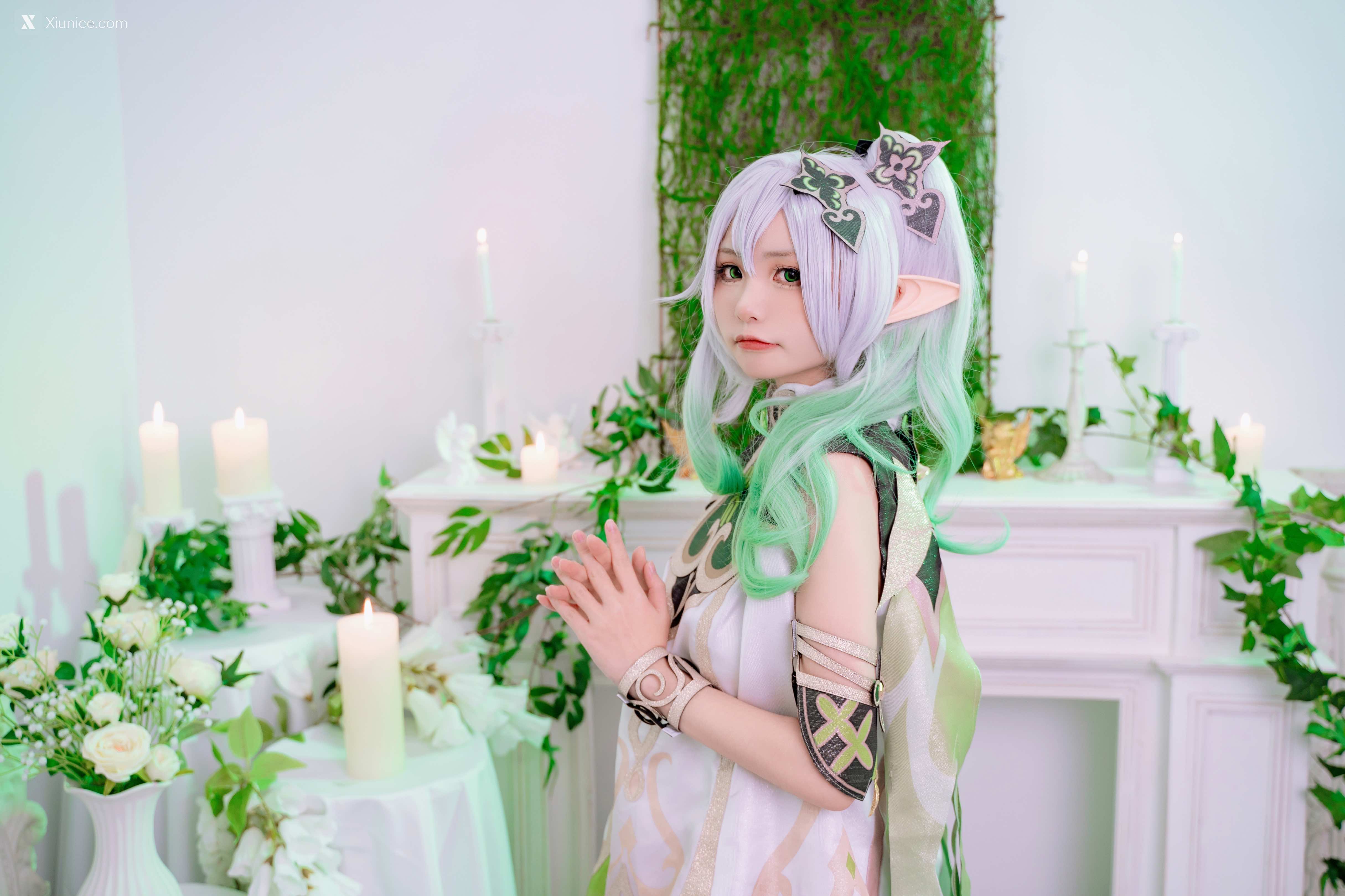 Coser@爆机少女喵小吉 (Nekokoyoshi) Genshin Impact Nahida 第23张