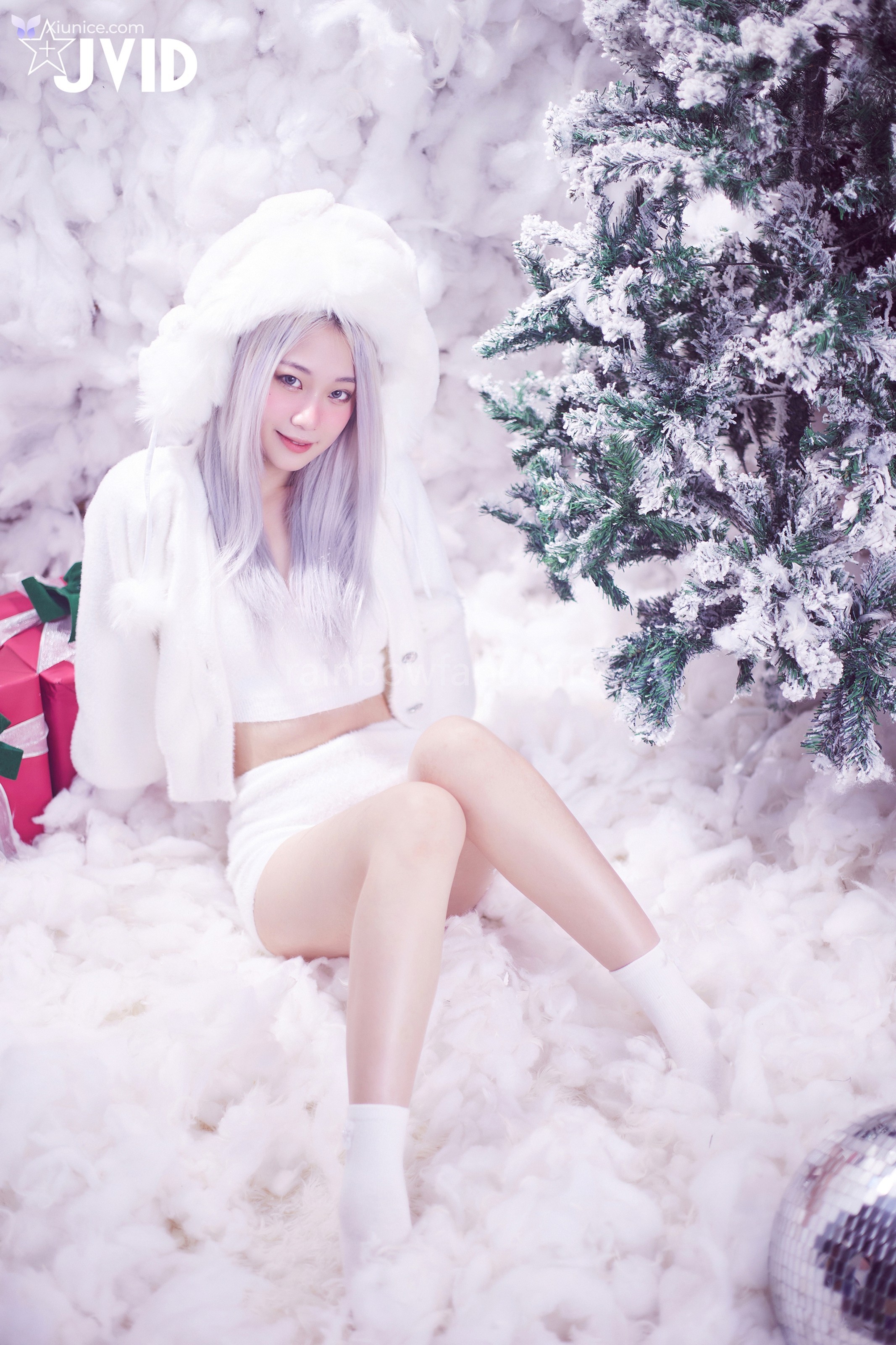 JVID Verna – 性感的愛死寂寞人雪女Verna陪你度過聖誕寒冬 第108张