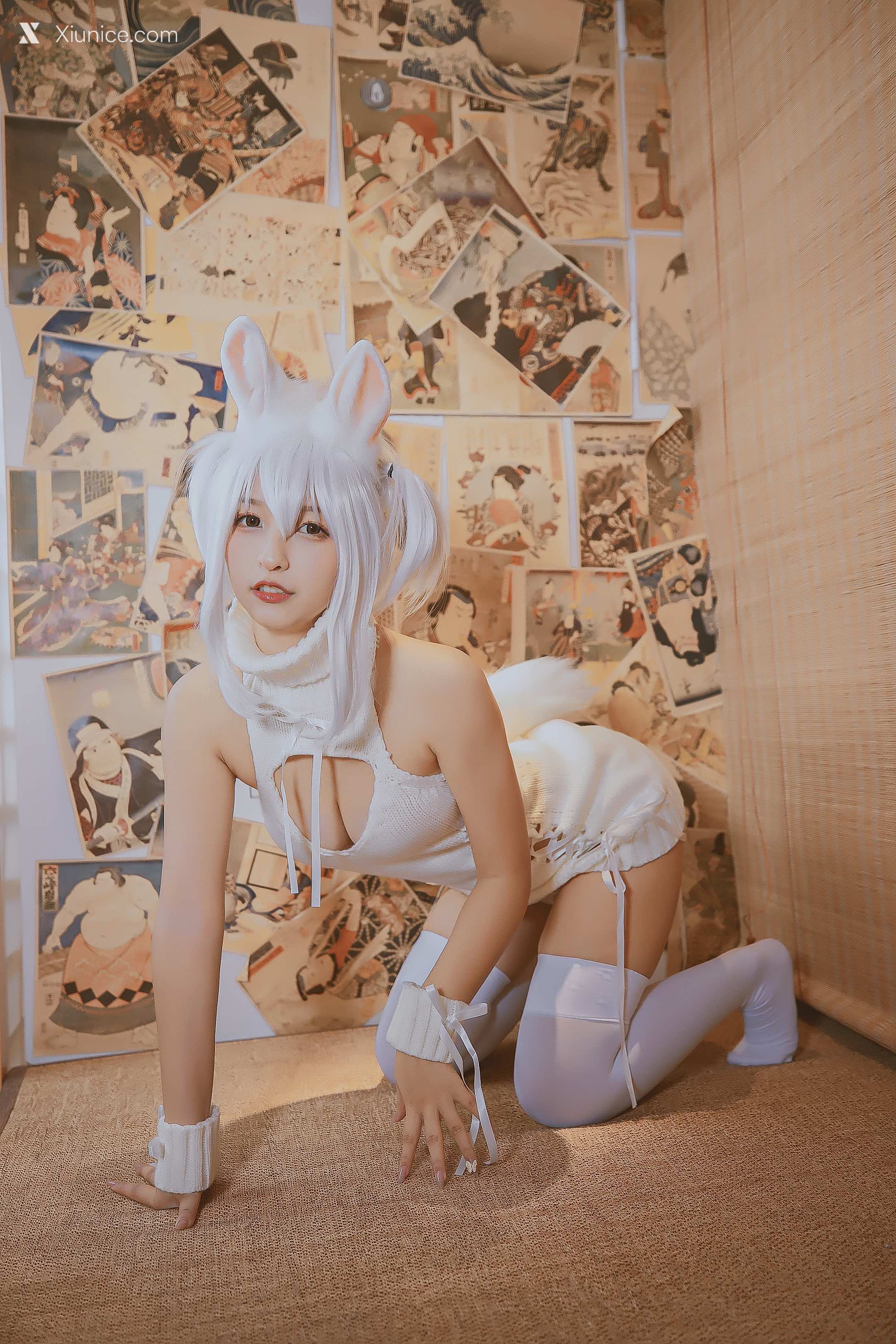 Coser@神楽坂真冬 Vol.060 绝对企画-狼妹&兔娘《危険な耳》 第143张