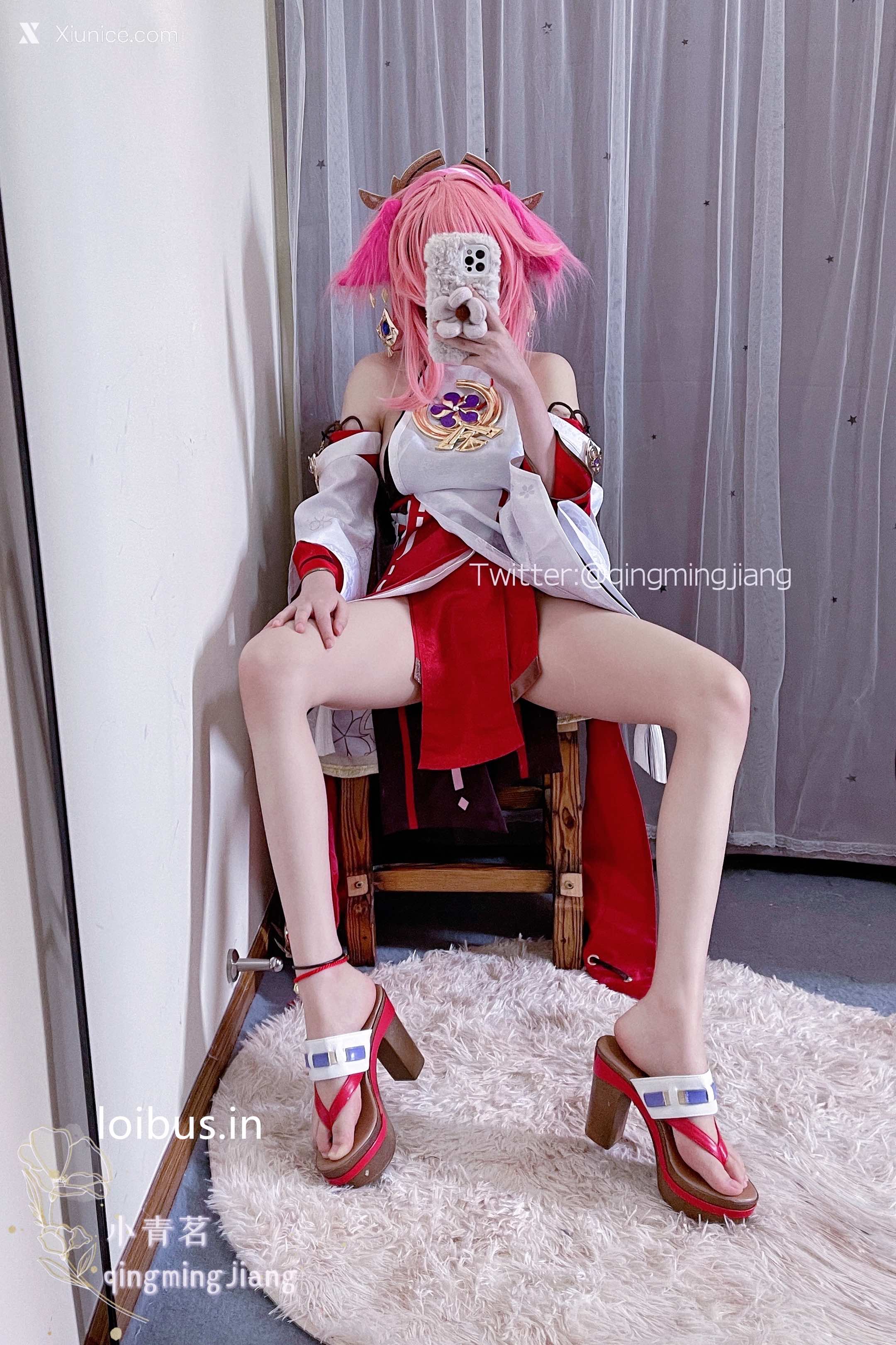 Coser@小青茗 八重神子 第40张