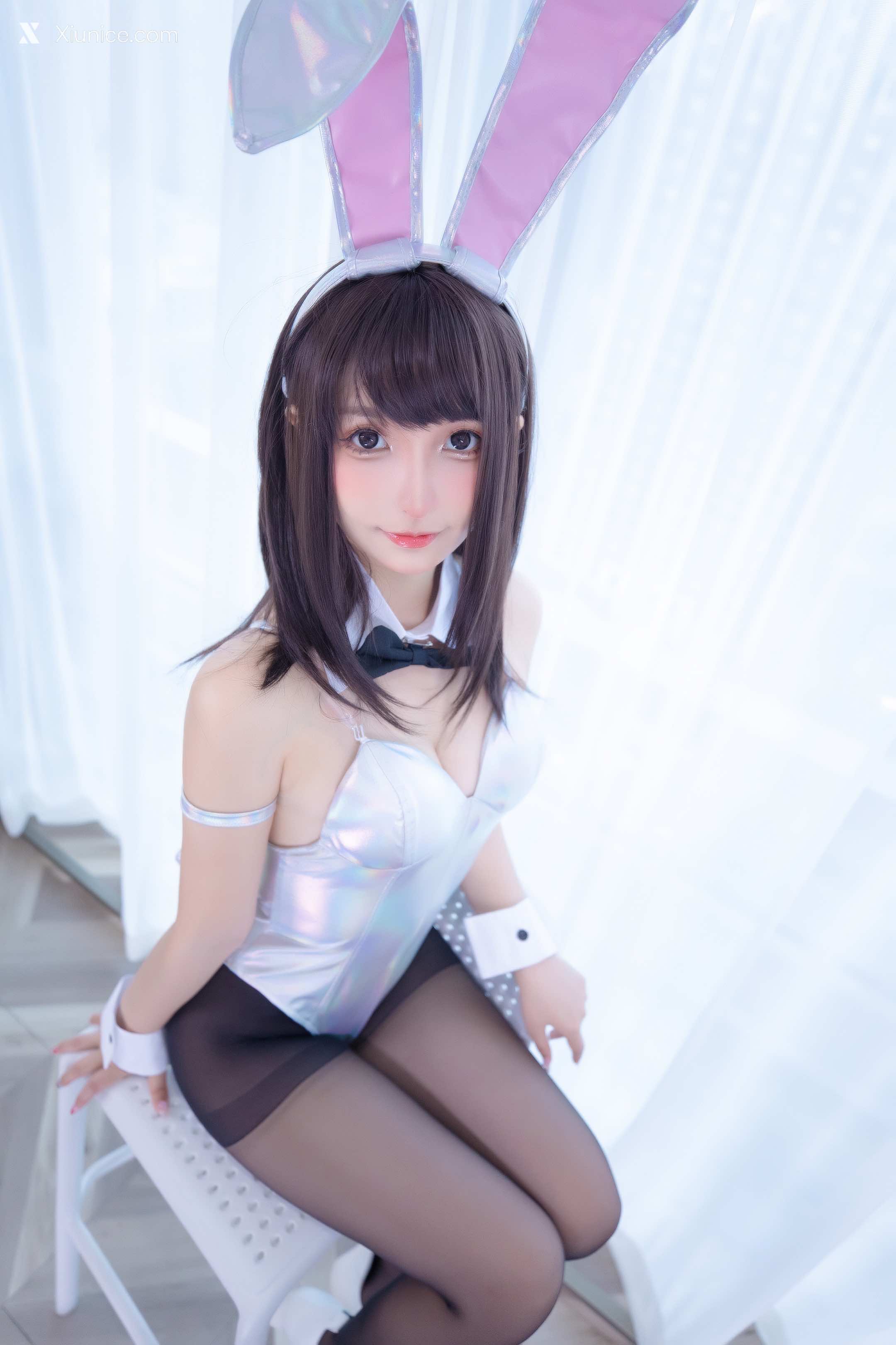 Coser@神楽坂真冬 Vol.089 绝对企画-兔女郎与钢管《バニーバブル》 第21张