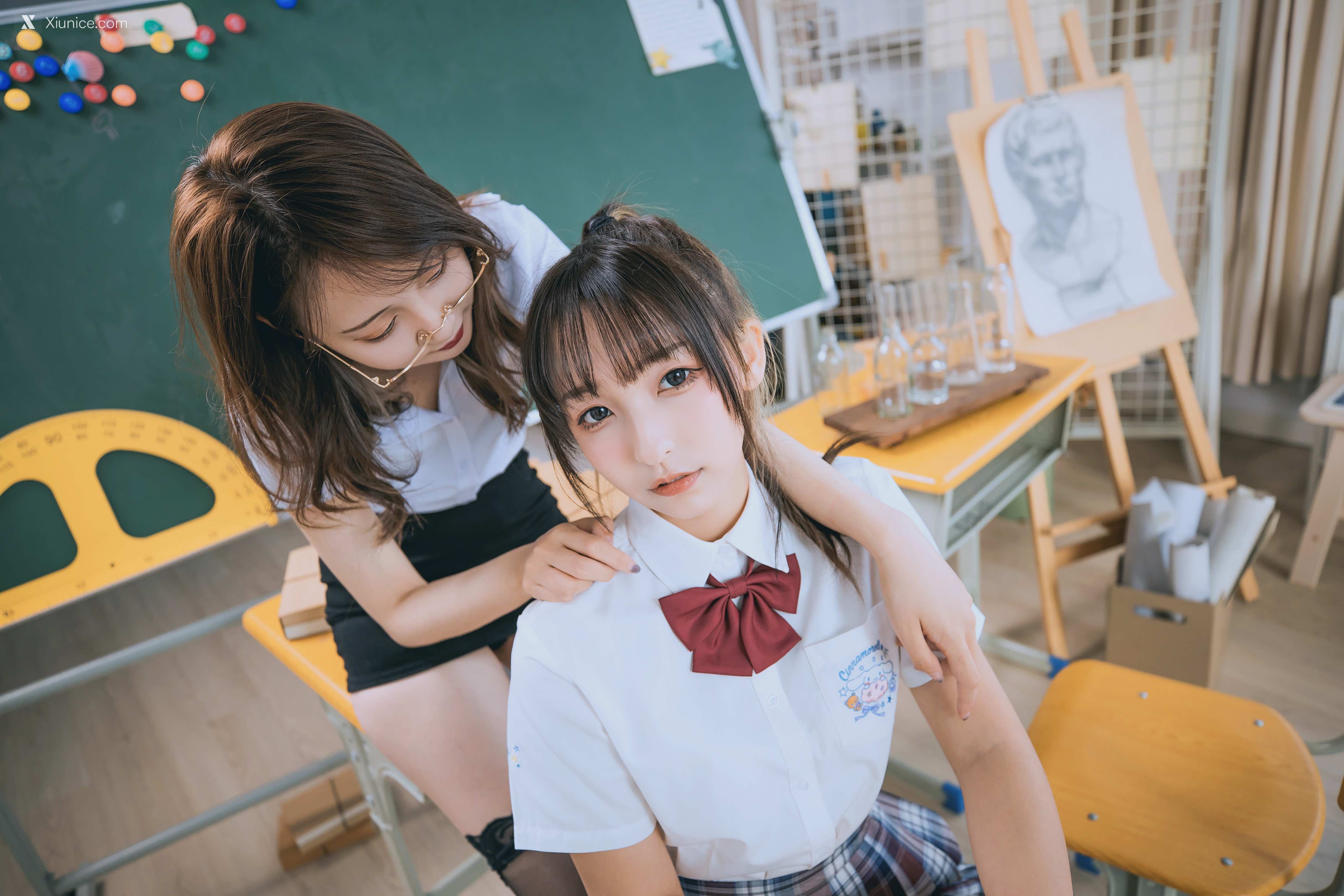 Coser@神楽坂真冬 Vol.059 绝对企画-百合教室《数之歌》 第24张