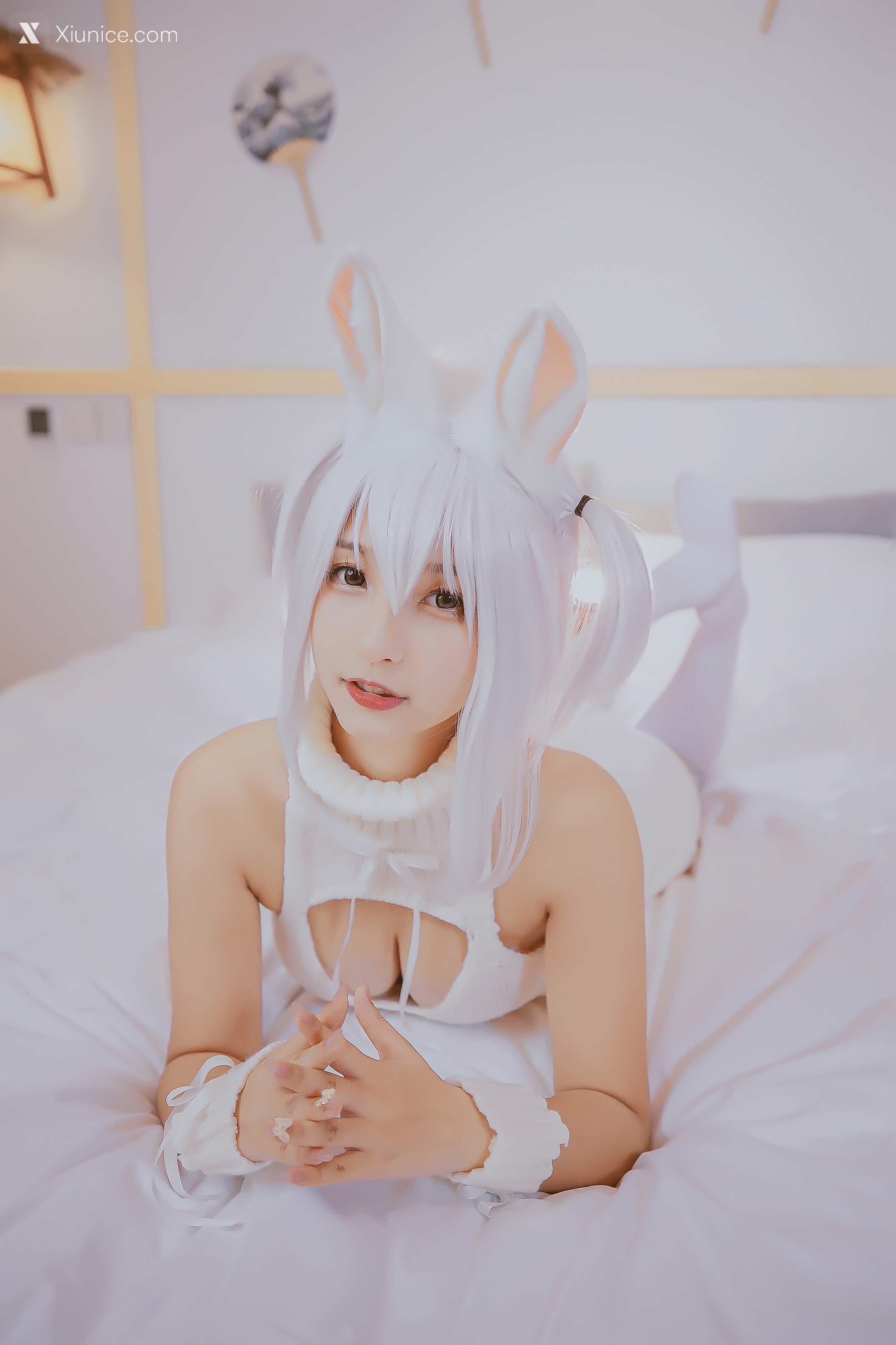 Coser@神楽坂真冬 Vol.034 危険な耳 狼妹&兔娘 第17张