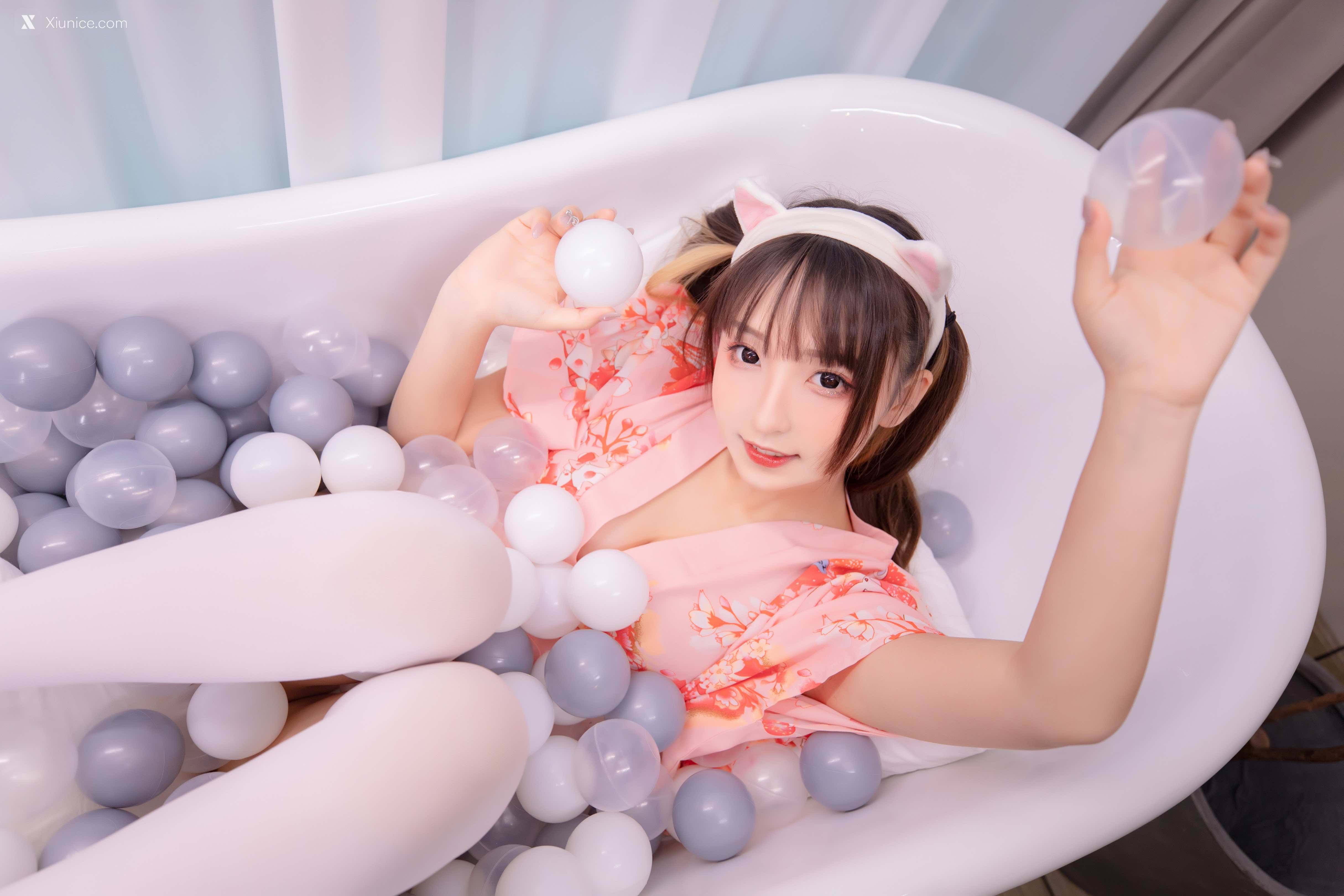 Coser@神楽坂真冬 Vol.071 绝对企画-雪糕少女《ガールズパフェ》 第1张