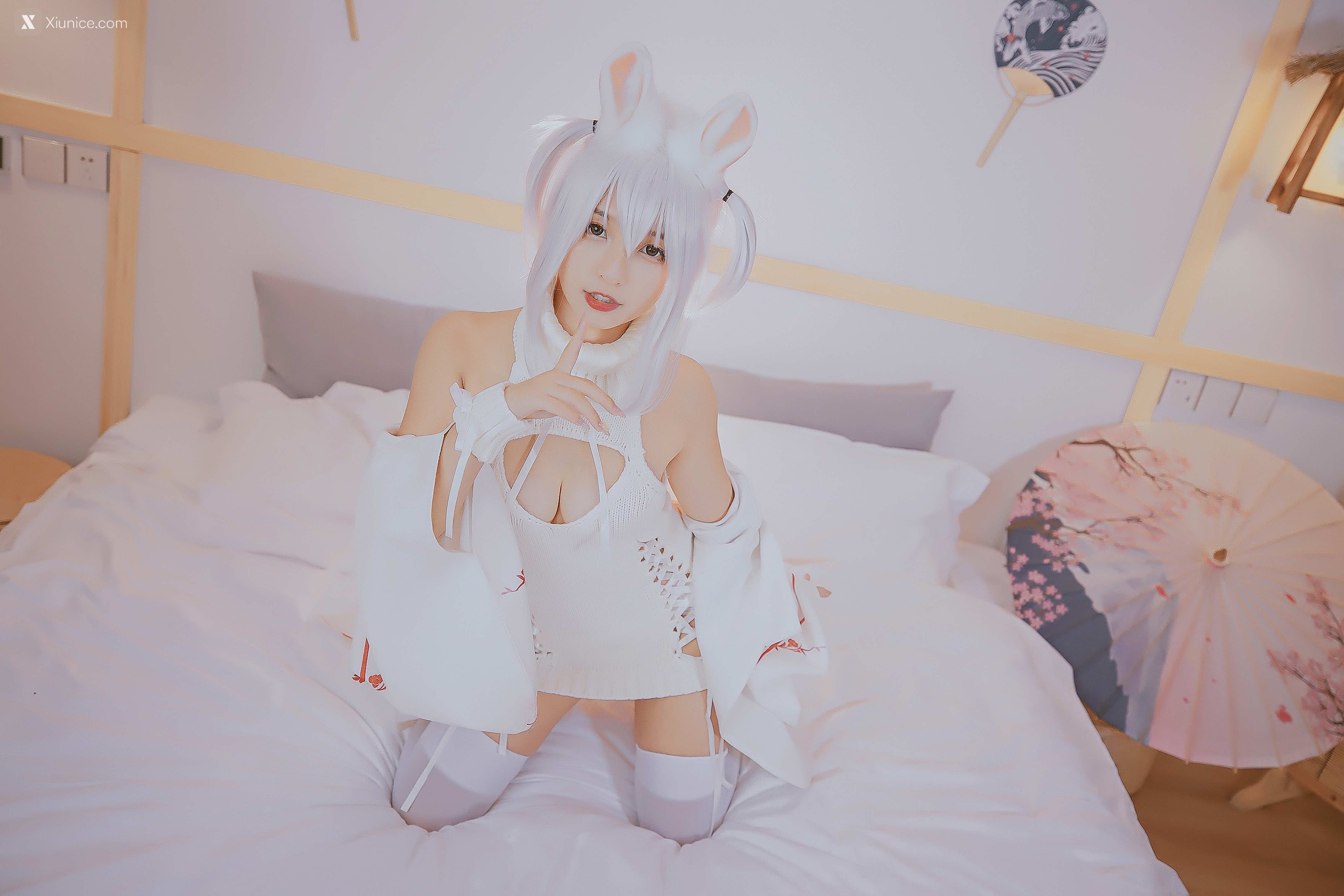 Coser@神楽坂真冬 Vol.060 绝对企画-狼妹&兔娘《危険な耳》 第85张