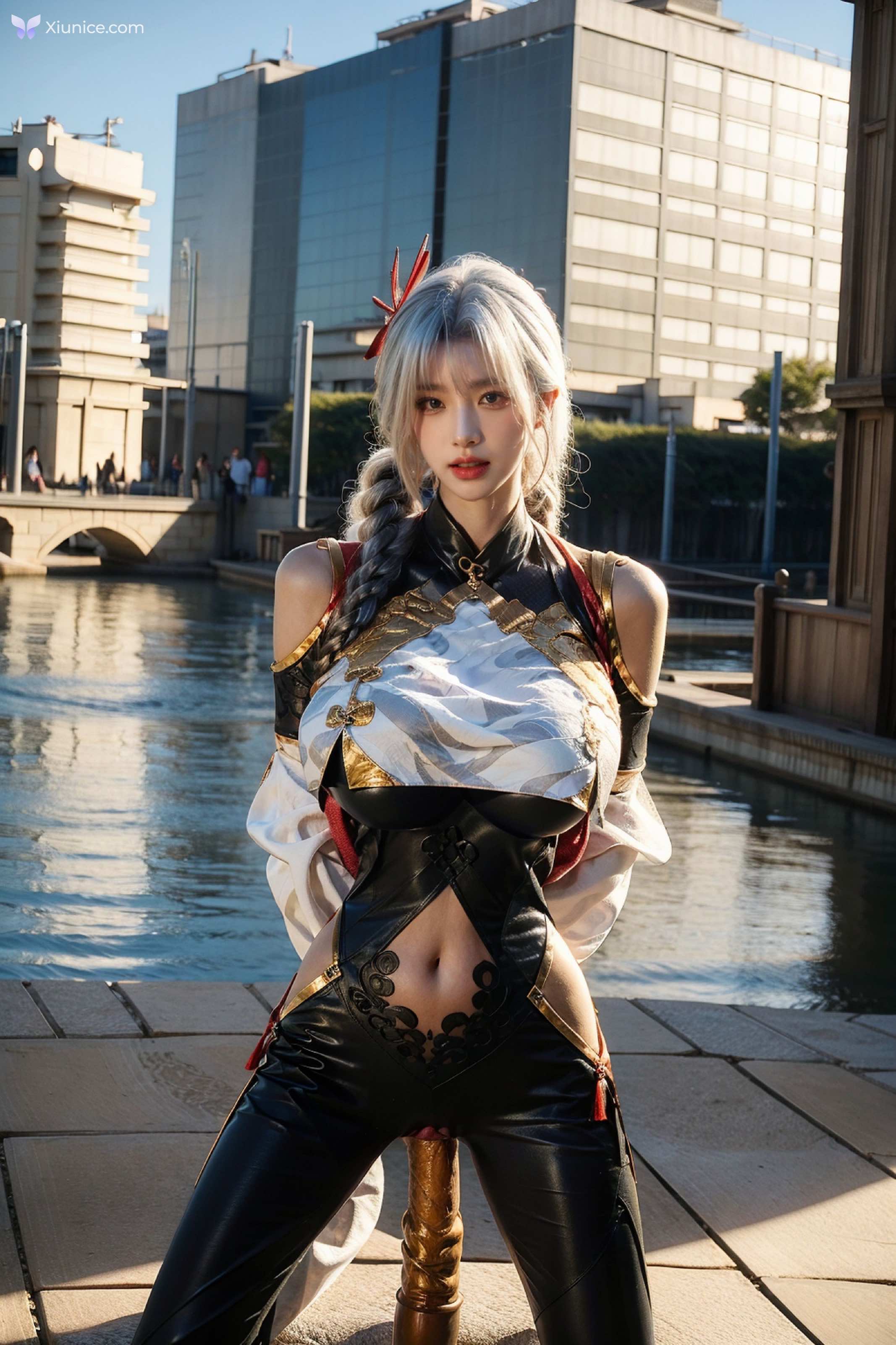 AI Girl 拟实画风-姐姐的剑灵COS 第93张