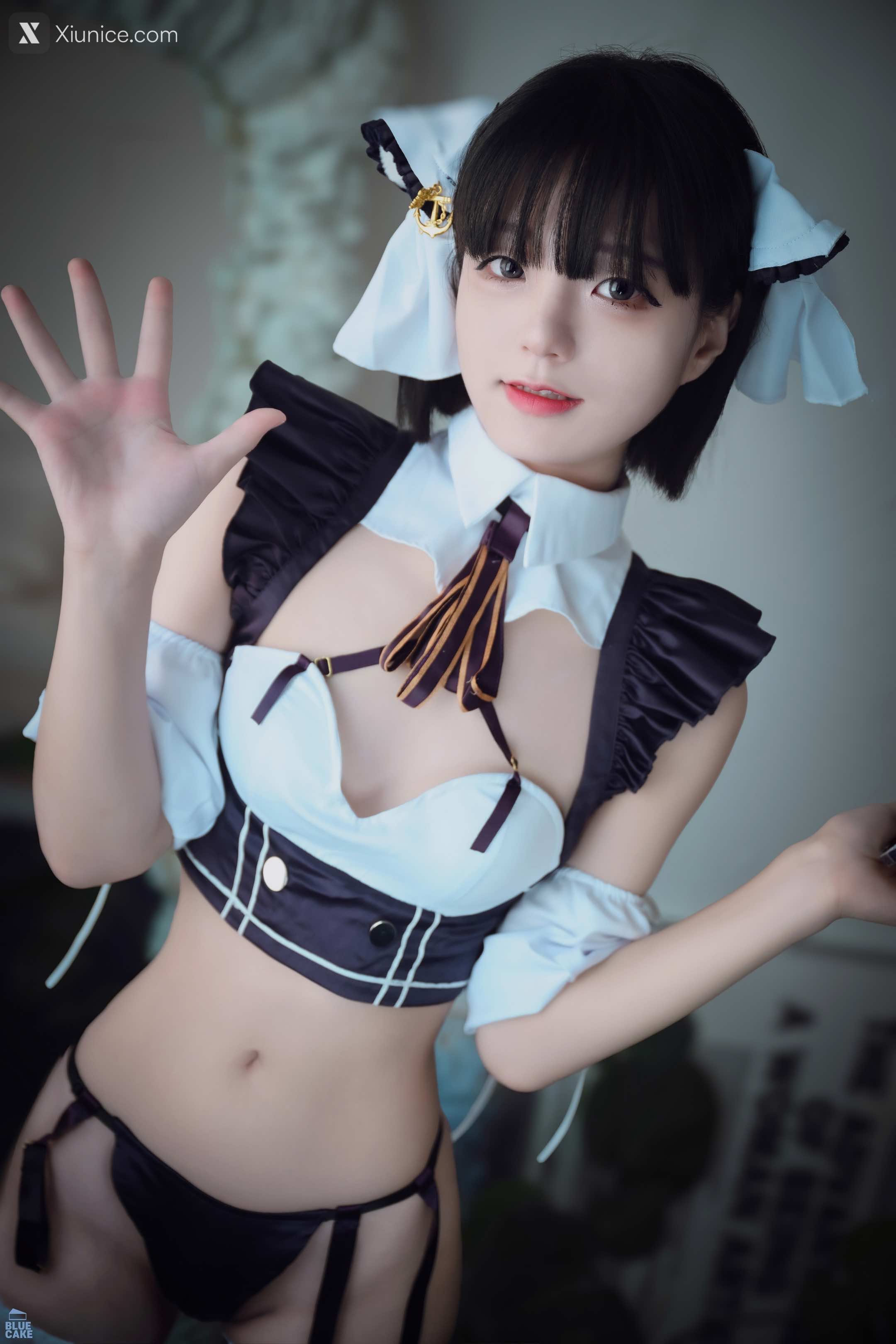 BLUECAKE Jeong Jenny (정제니) – Maid Cosplay 第56张