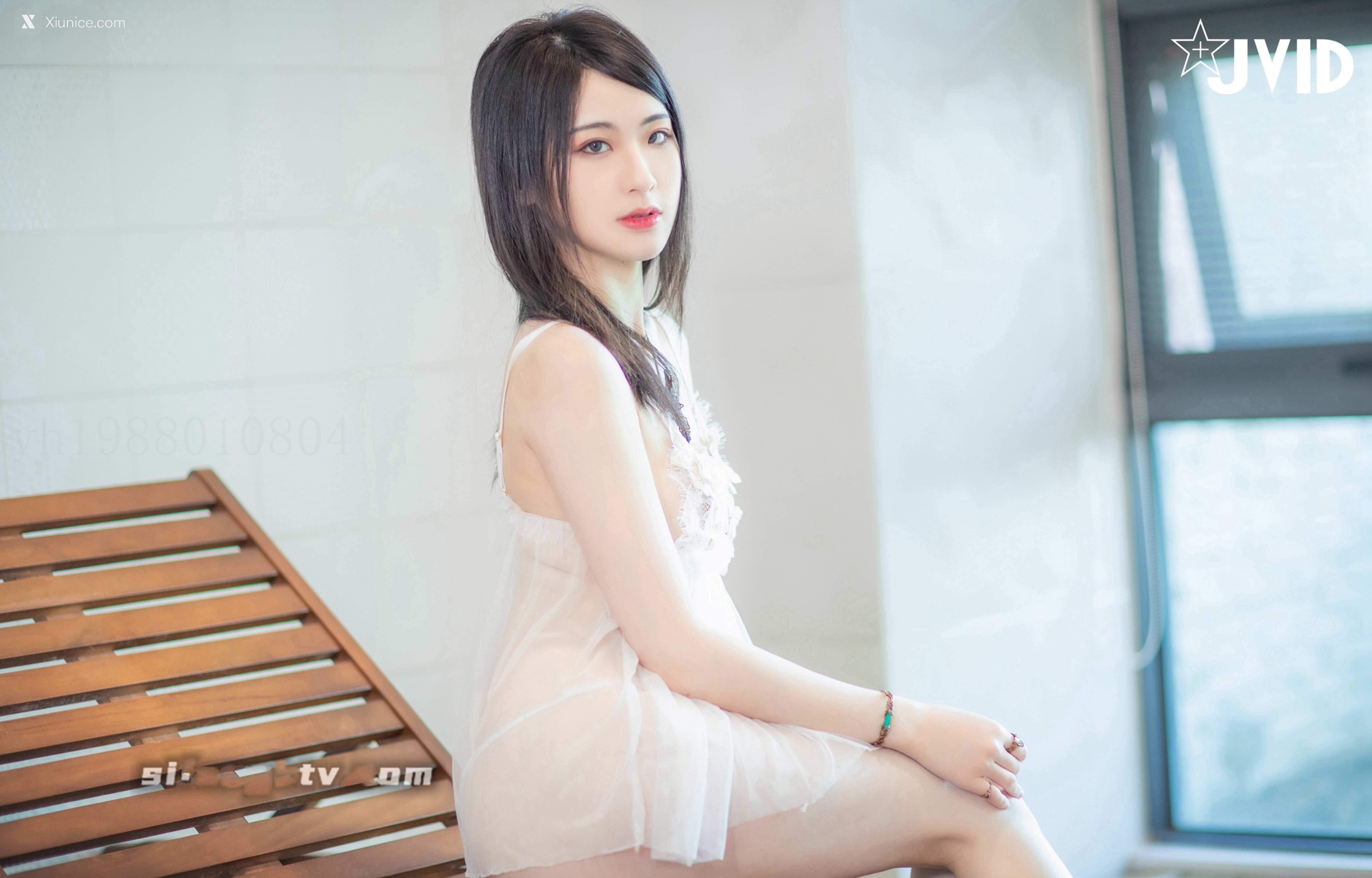 JVID – Ali-White lace pajamas 第27张