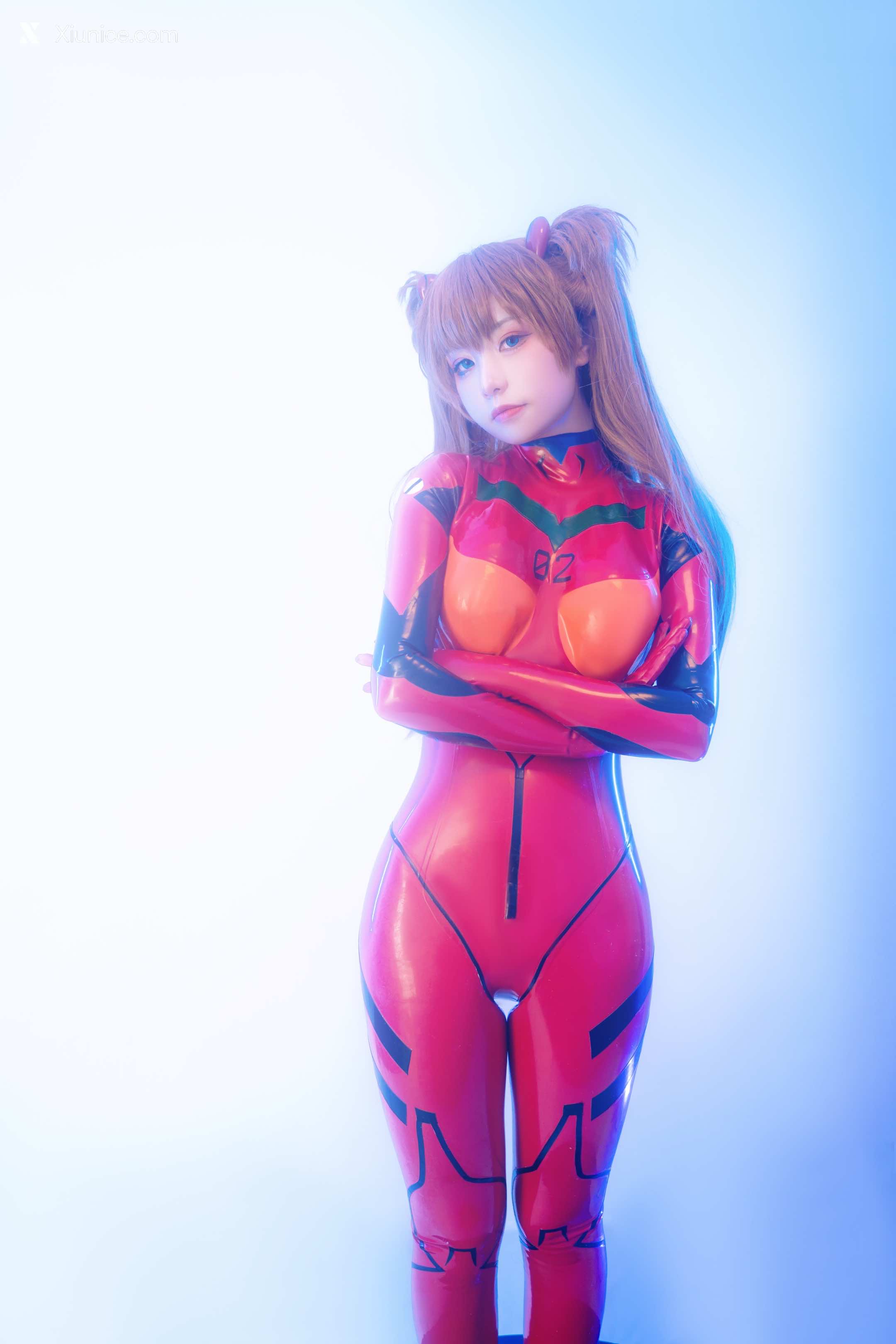 Coser@爆机少女喵小吉 (Nekokoyoshi) 明日香 人类补奸计划 第4张