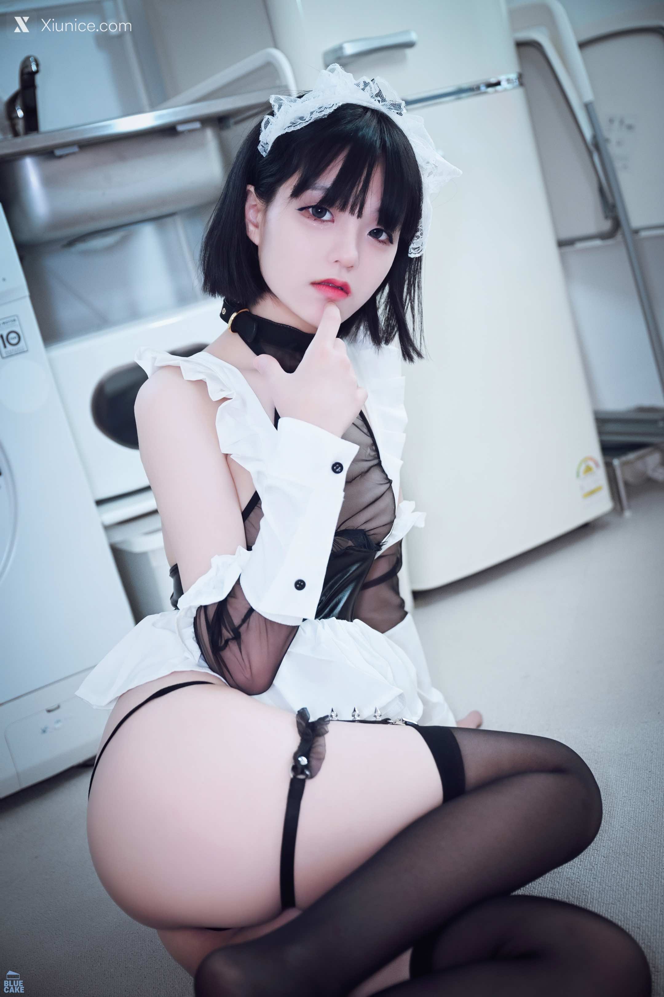 BLUECAKE Jeong Jenny (정제니) – Maid Cosplay 第67张