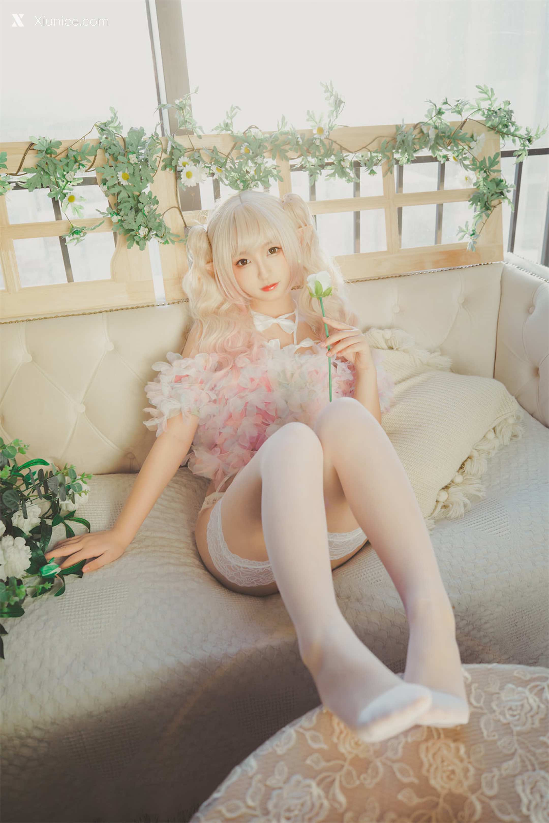 Coser@神楽坂真冬 Vol.082 绝对企画-黑白丝《柔らかい永遠》 第15张
