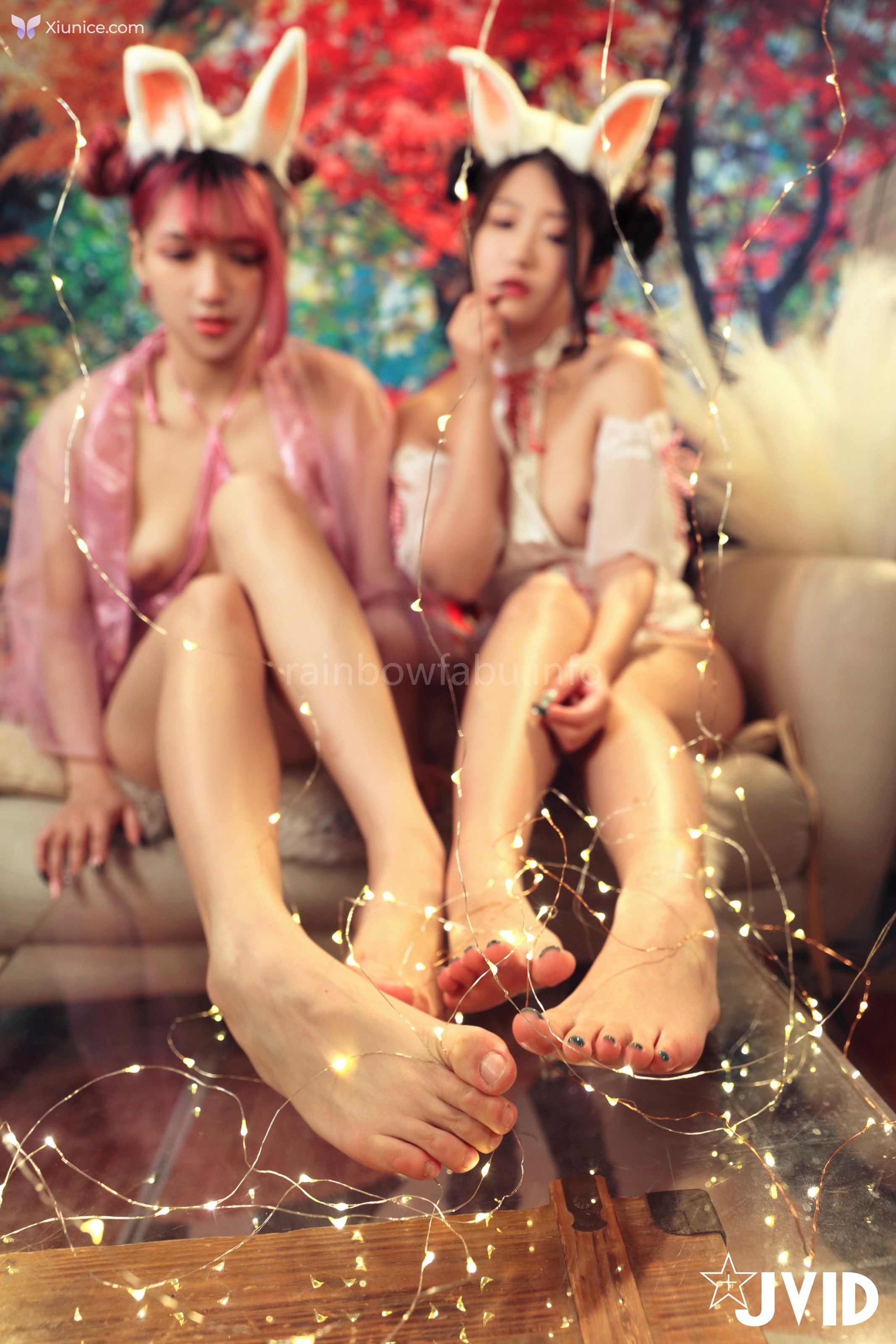 JVID 肉包Mini 吳紫欣 – 體液兔X淫水兔色液融合 第55张