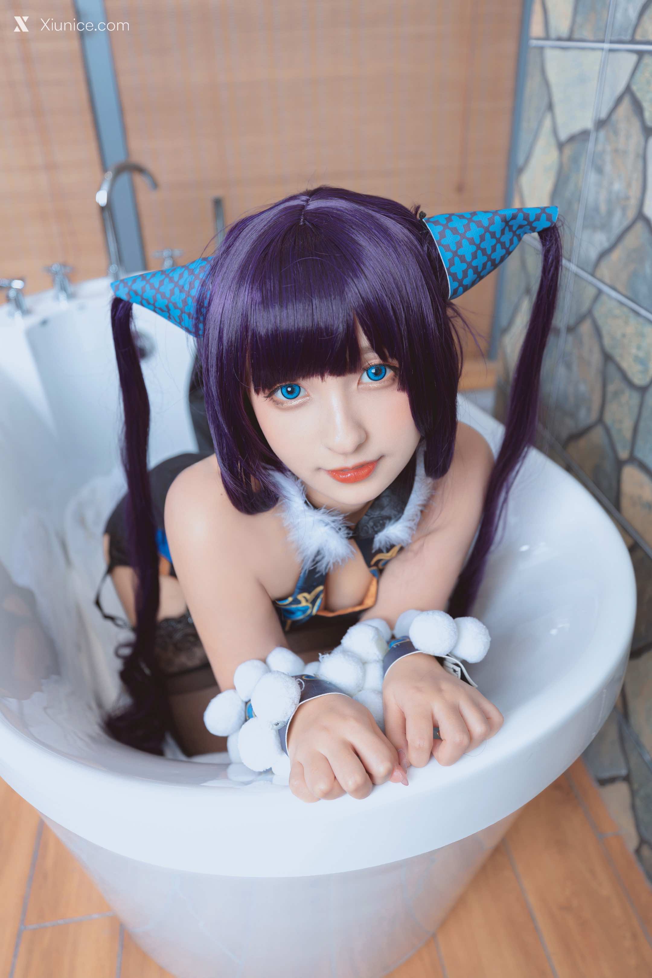Coser@神楽坂真冬 Vol.062 绝对企画-FGO杨贵妃&企鹅莉莉丝《極楽の氷》 第103张