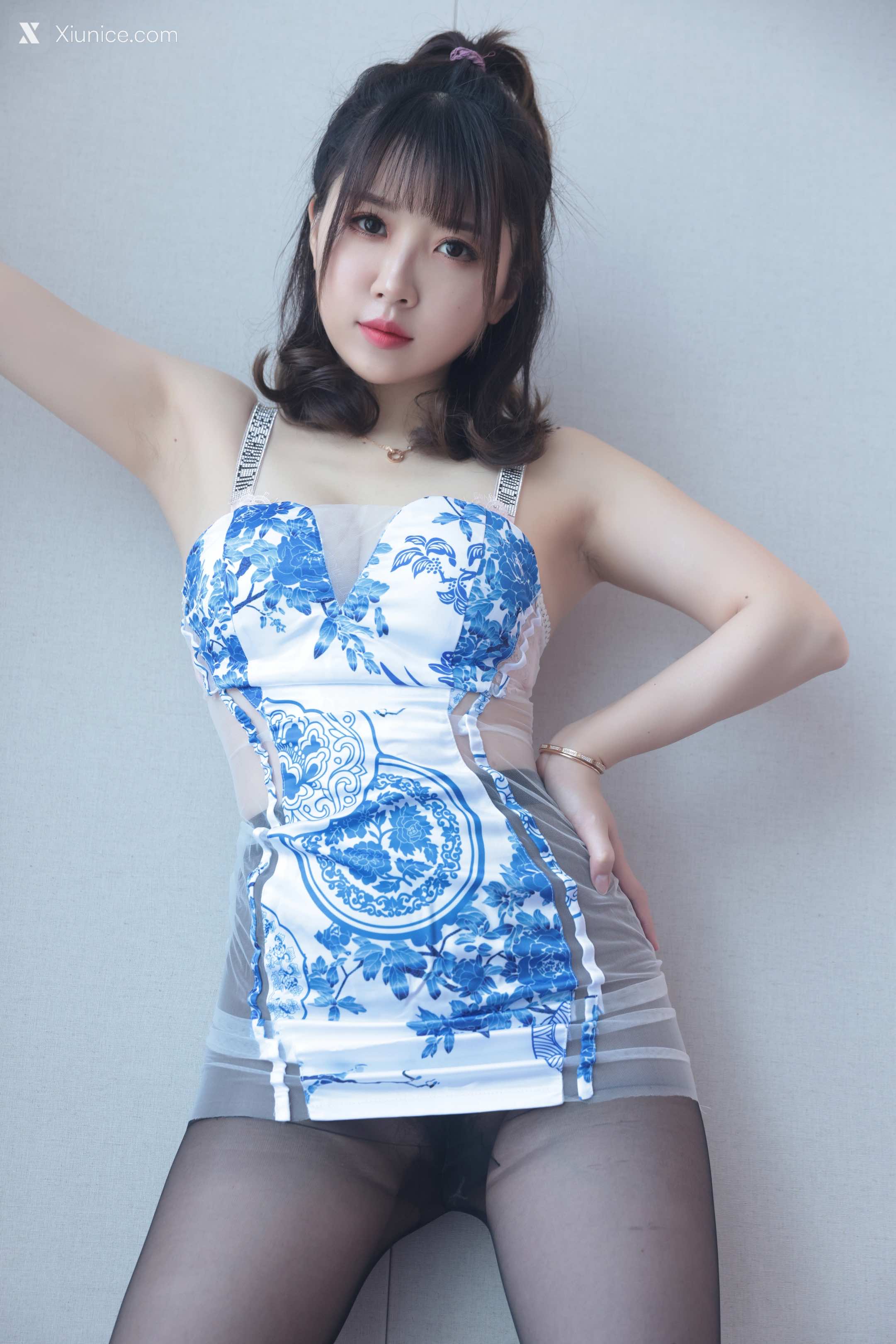 Coser@小女巫露娜 青花瓷旗袍 第20张
