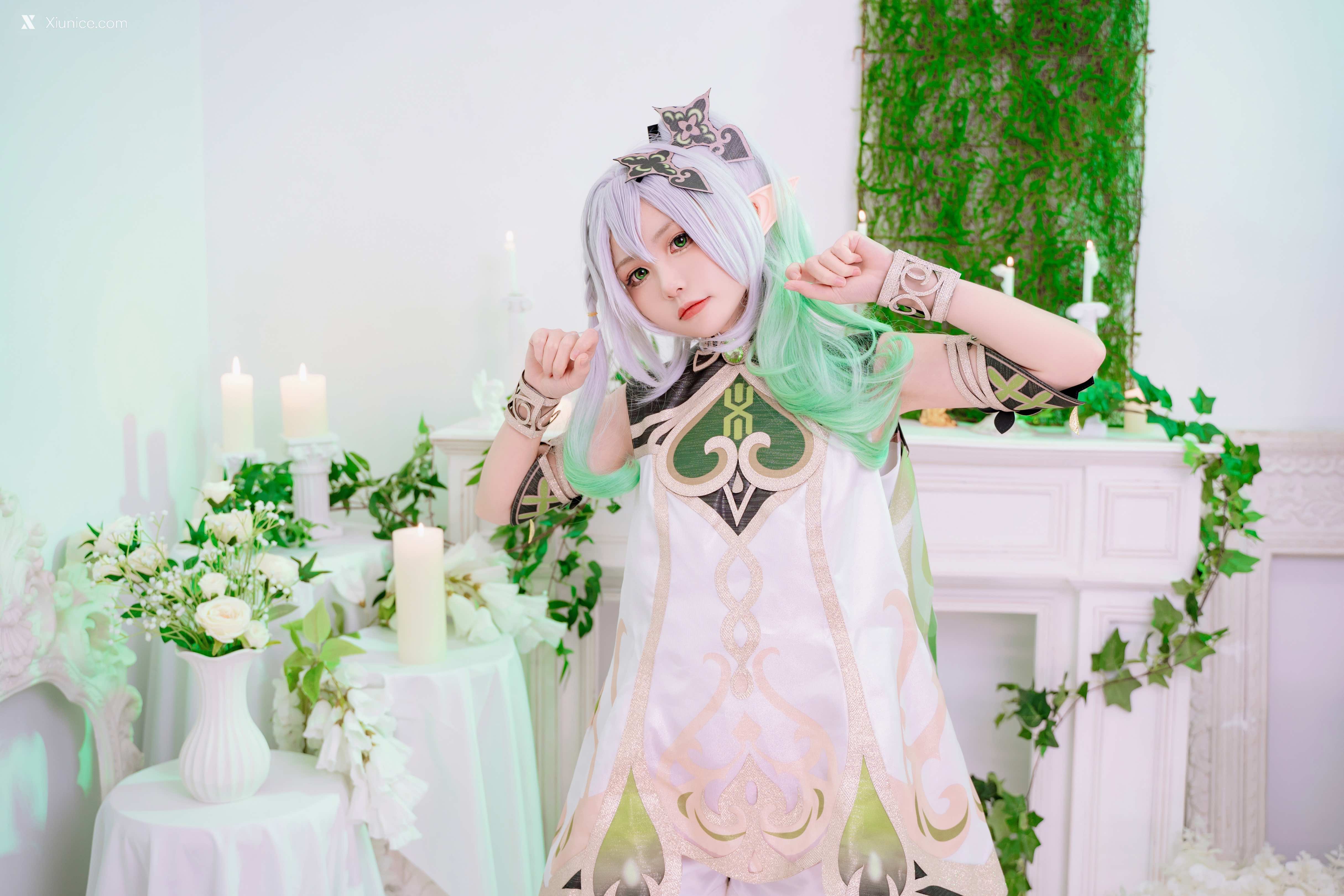 Coser@爆机少女喵小吉 (Nekokoyoshi) Genshin Impact Nahida 第10张